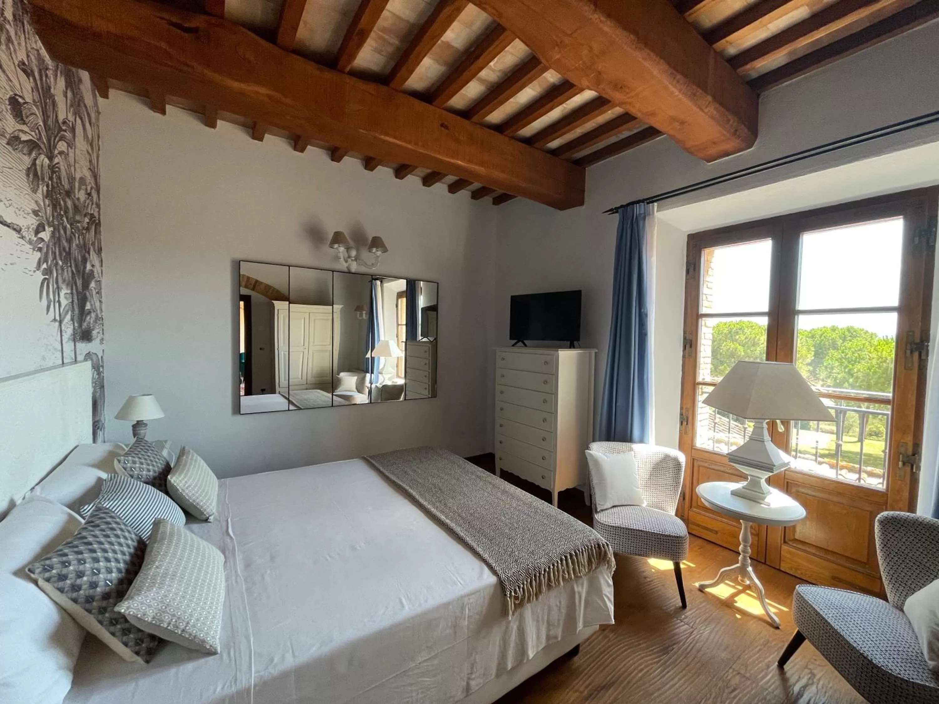 Bed in Villa Preselle Country Resort