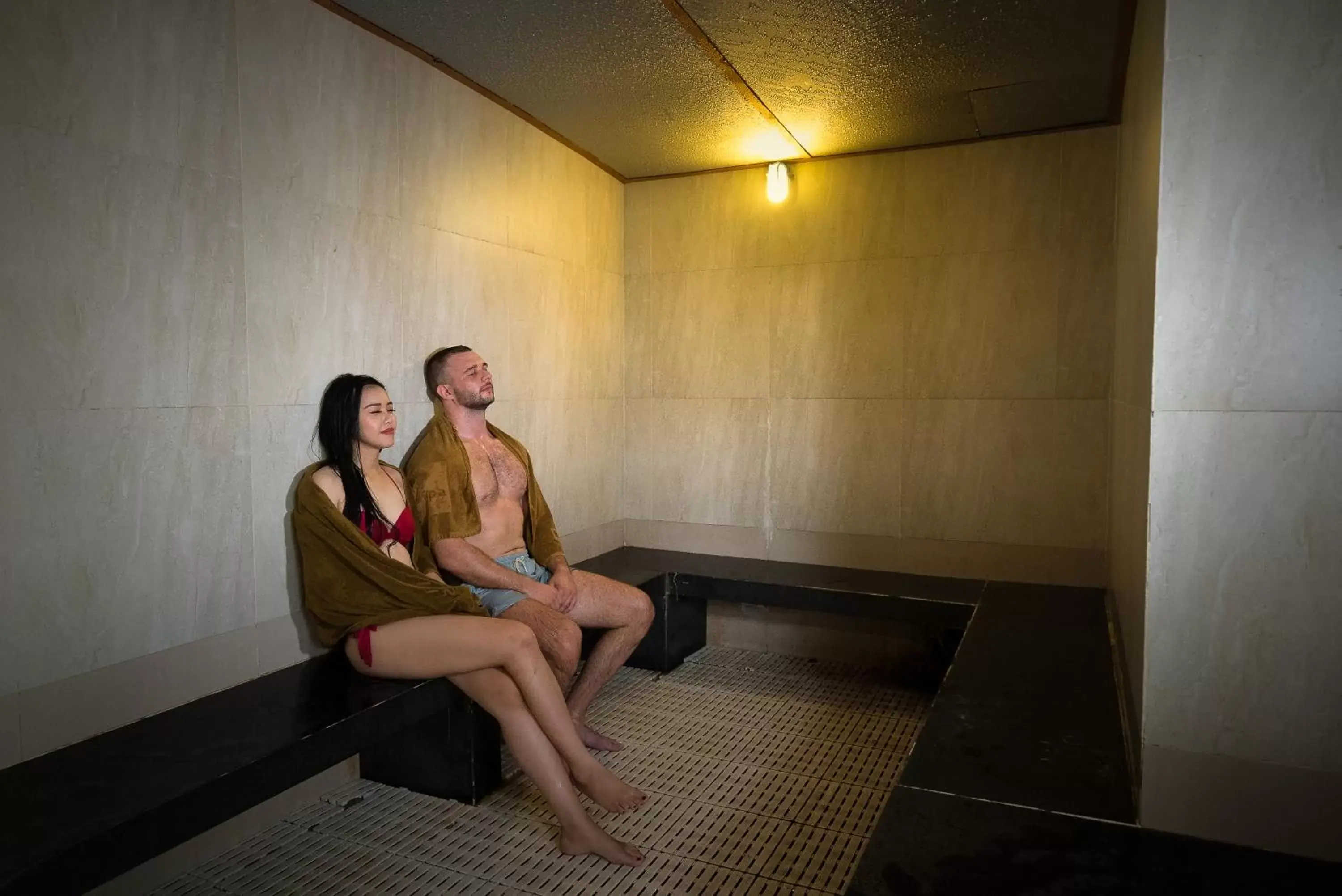 Sauna in Galina Hotel & Spa