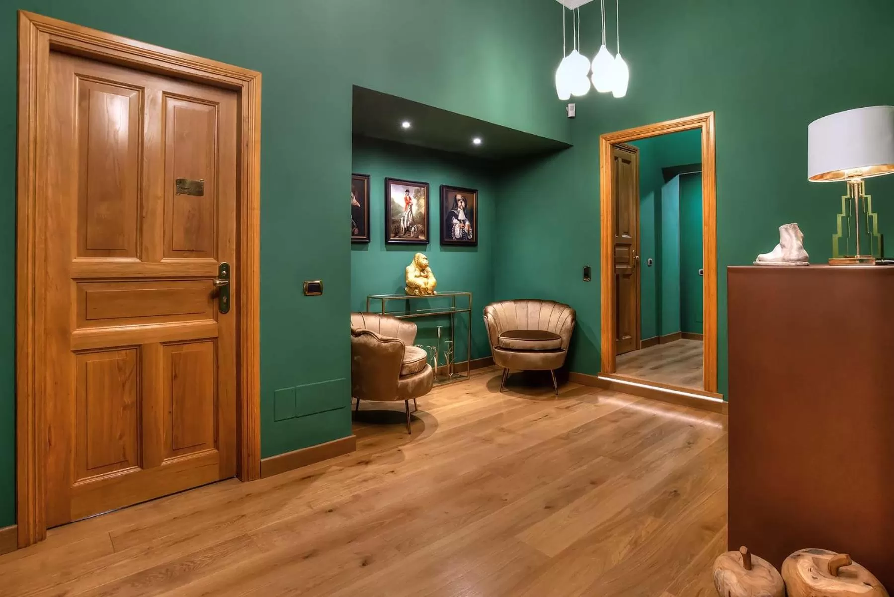 Lobby or reception in Hotel Paba