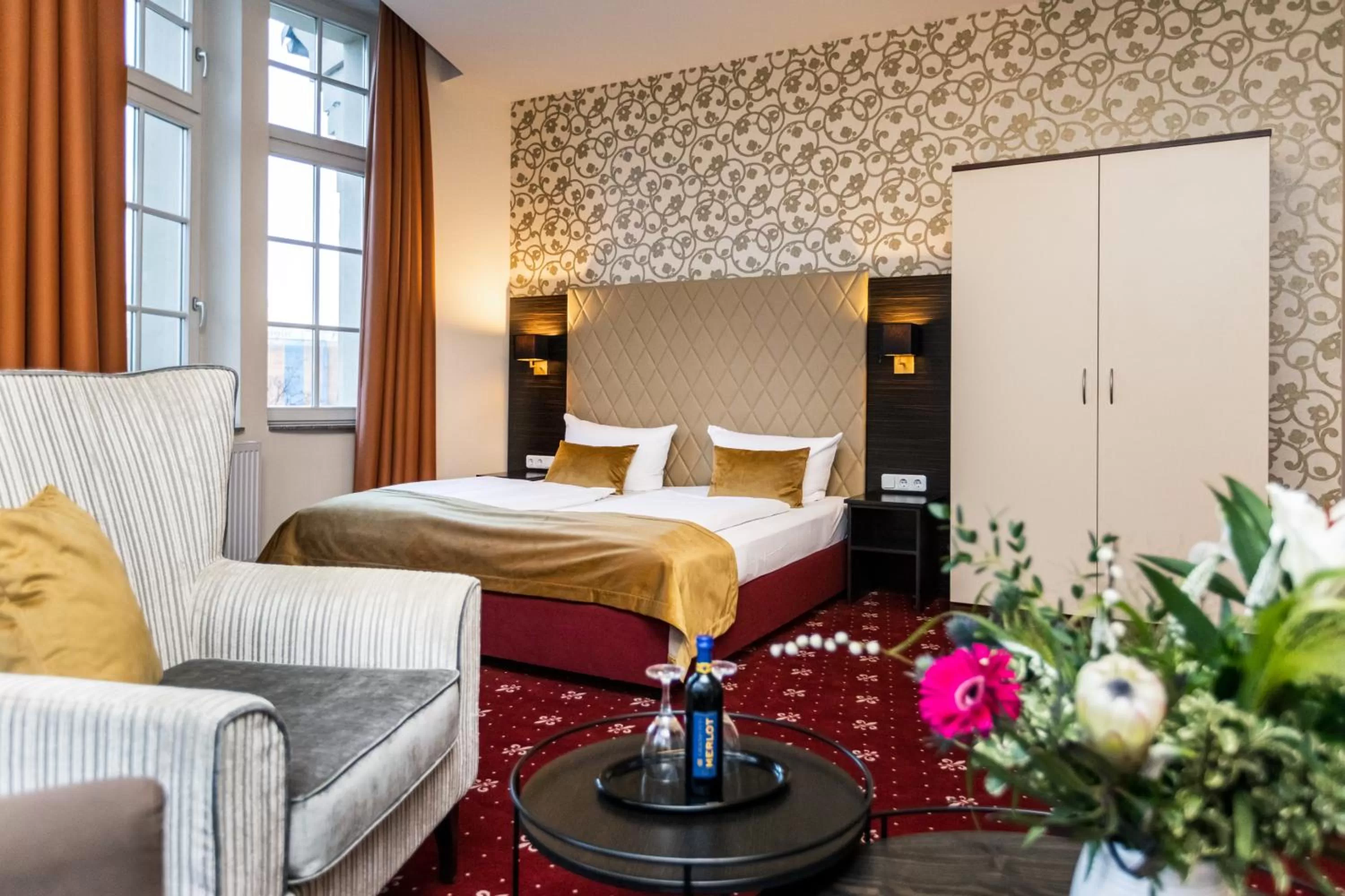 Bed in Royal International Leipzig