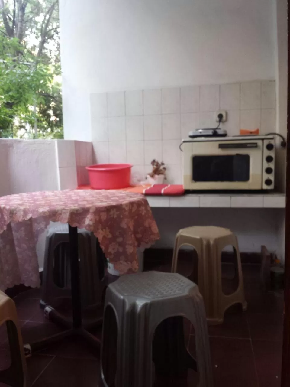 Balcony/Terrace, Kitchen/Kitchenette in Аria B&B