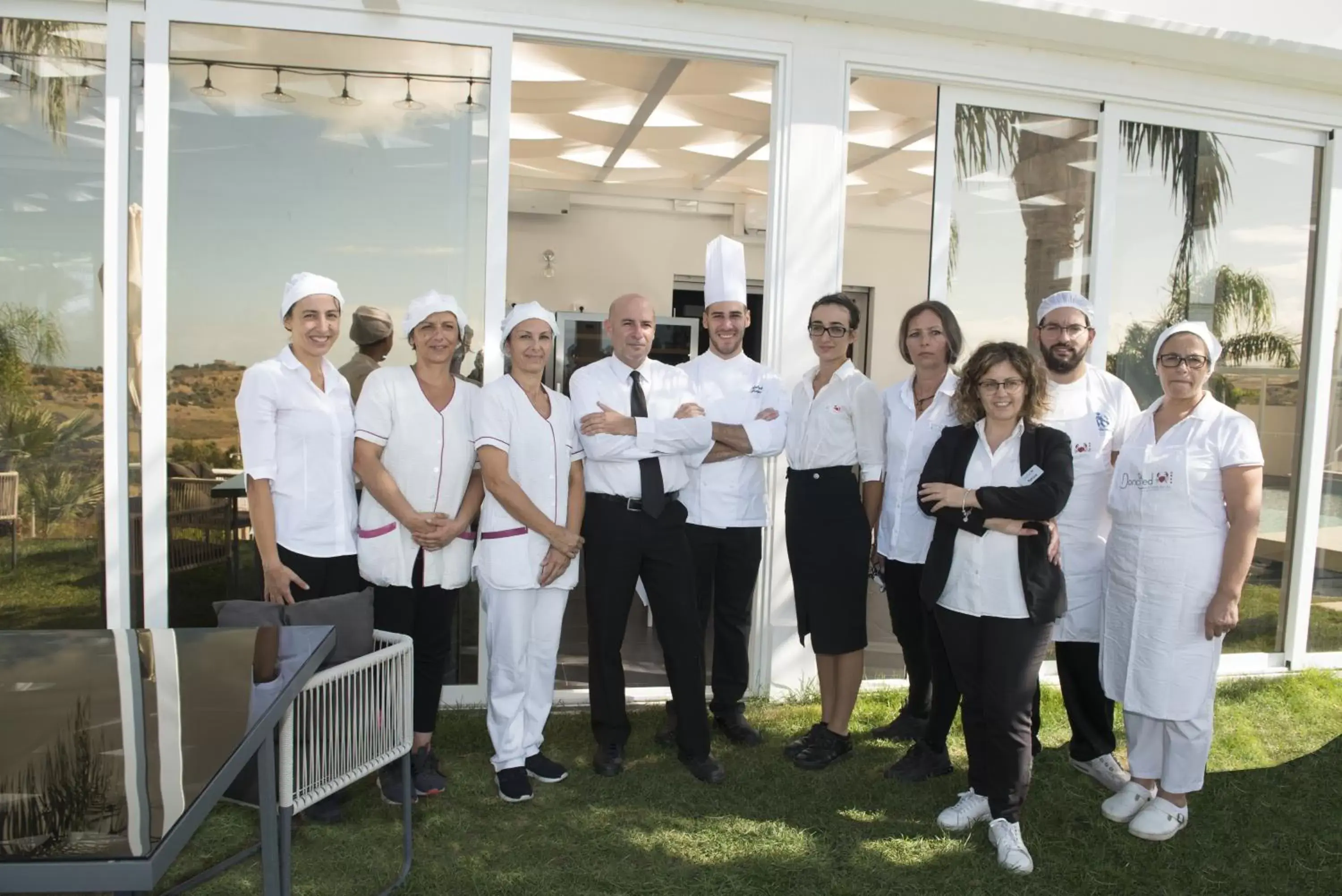 Staff in Doric Eco Boutique Resort & Spa - Sicily