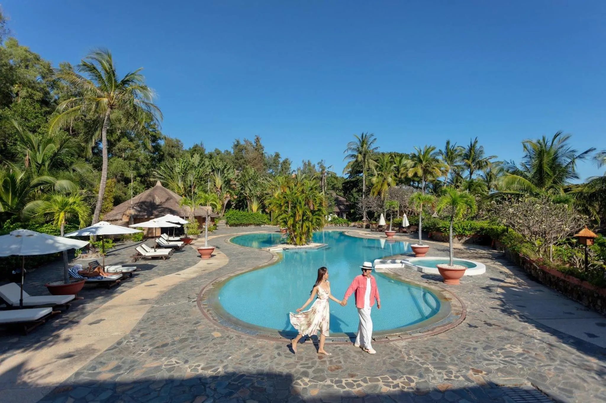Swimming pool in Victoria Phan Thiet Beach Resort & Spa