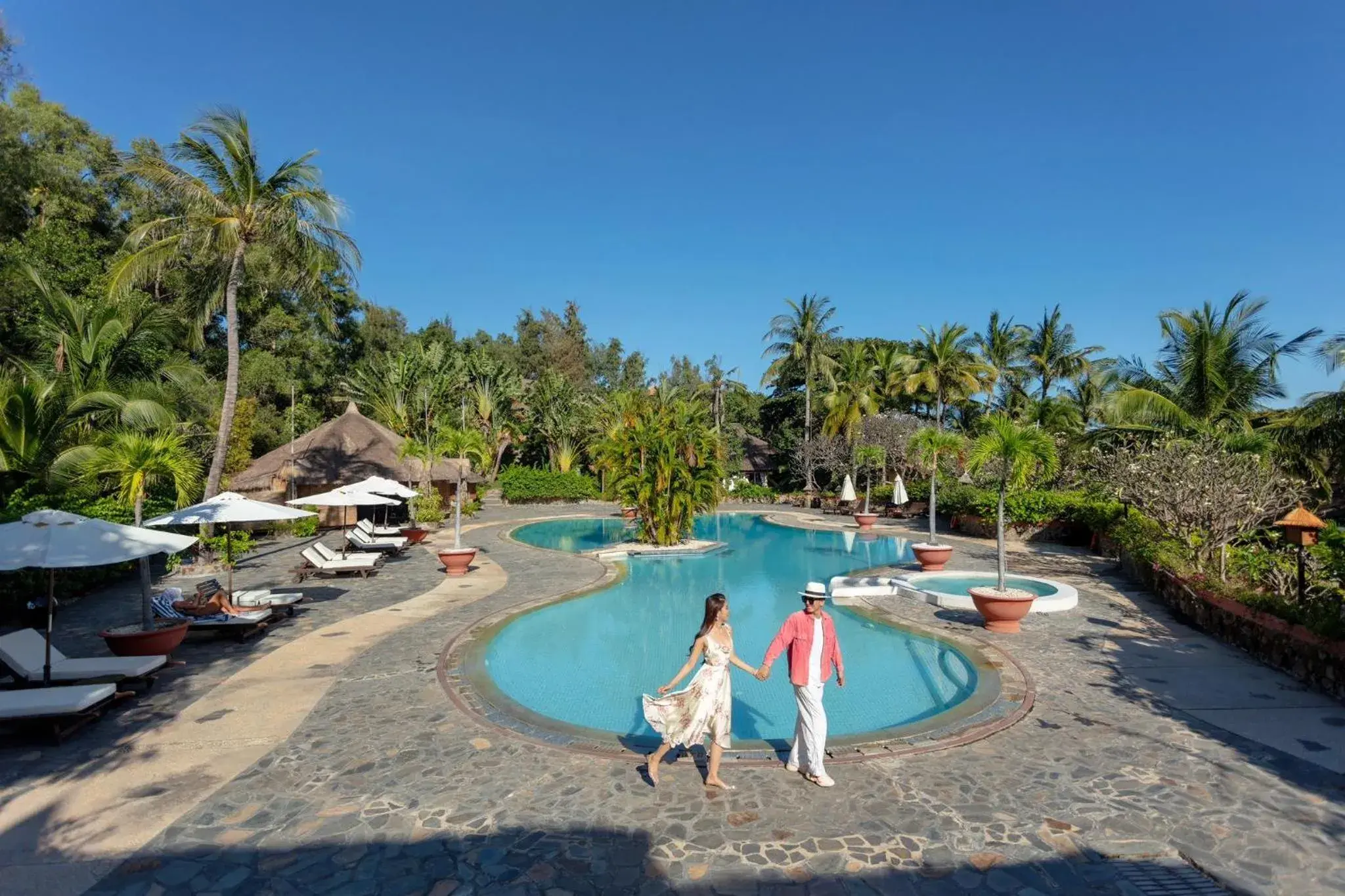 Swimming pool in Victoria Phan Thiet Beach Resort & Spa Swimming pool in Victoria Phan Thiet Beach Resort & Spa