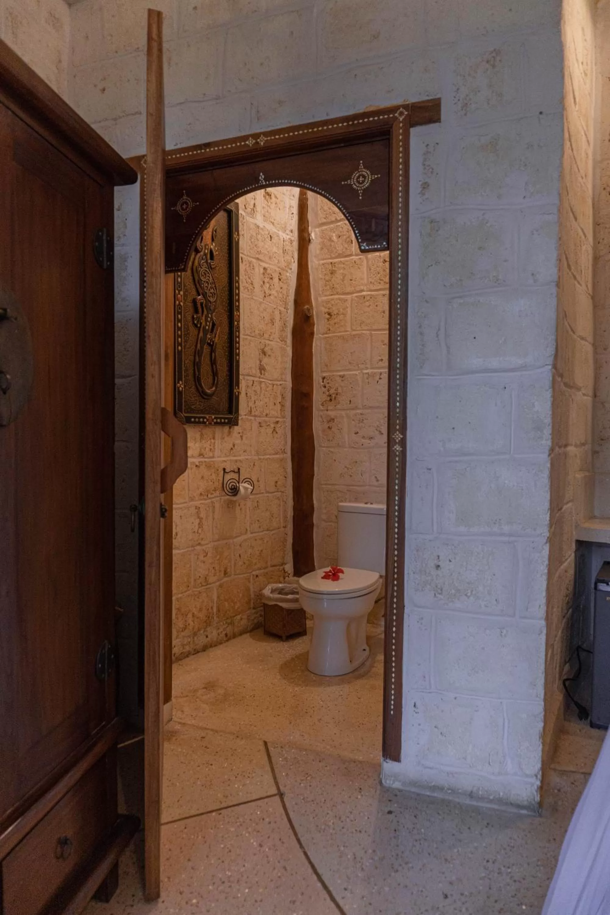 Bathroom in La Joya Balangan Resort