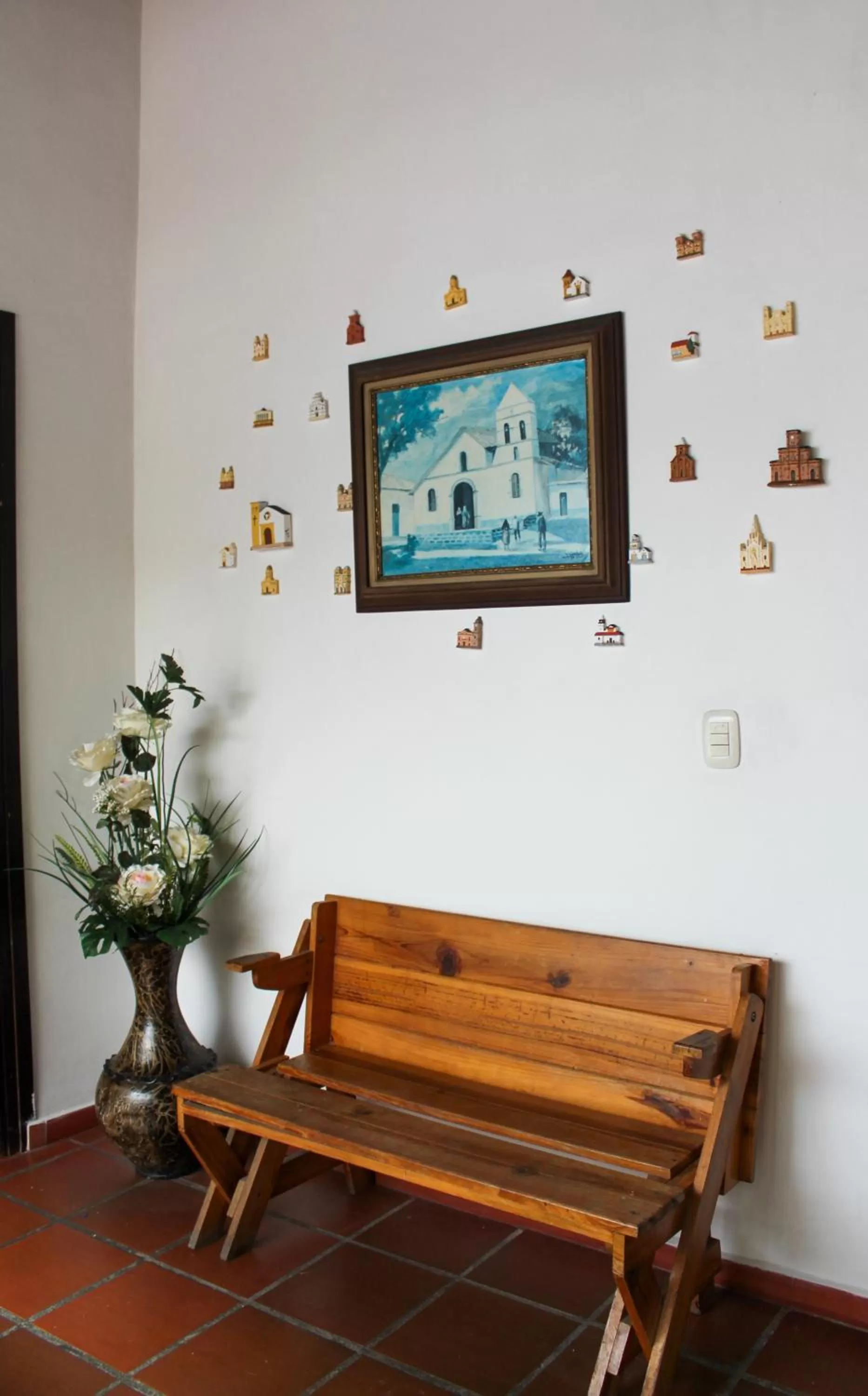 Living room in Hotel Colonial San Felipe