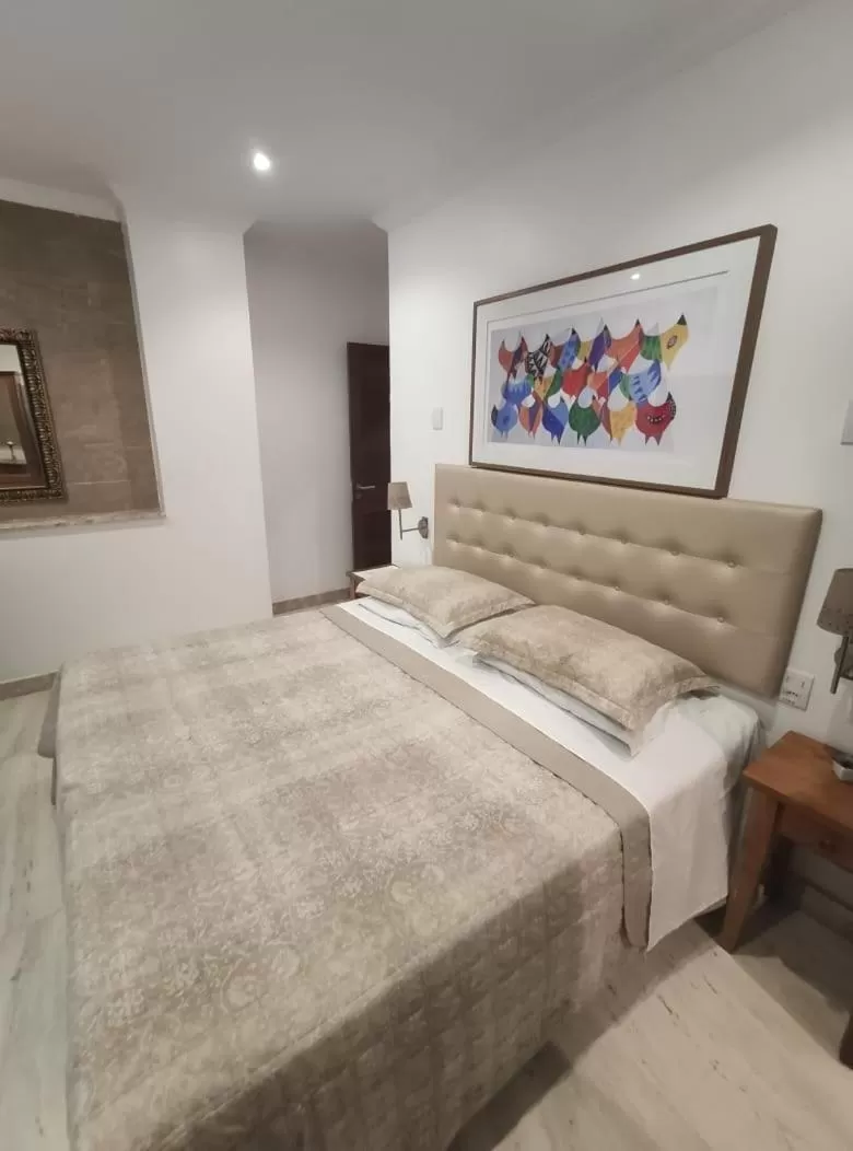 Bed in Pousada Bahia Pelô