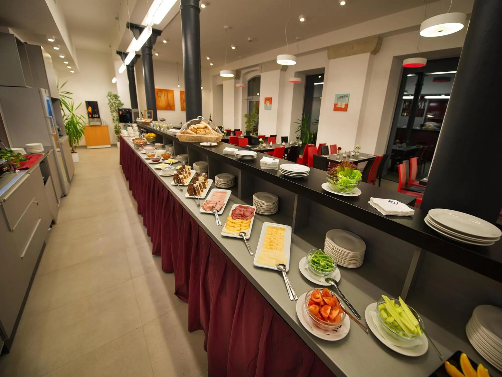 Buffet breakfast in EA Business Hotel Jihlava