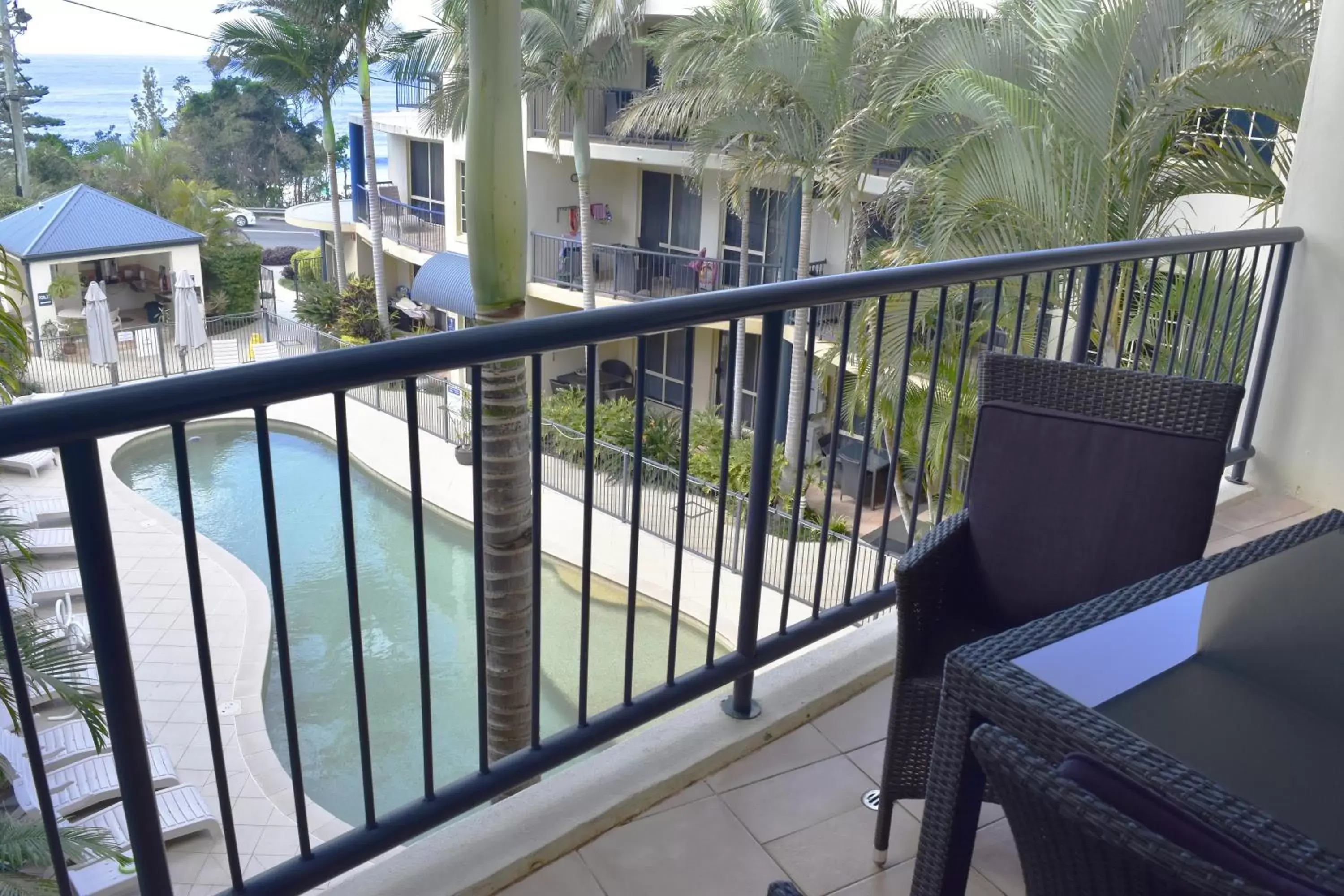 Property building, Pool View in Beachside Holiday Apartments