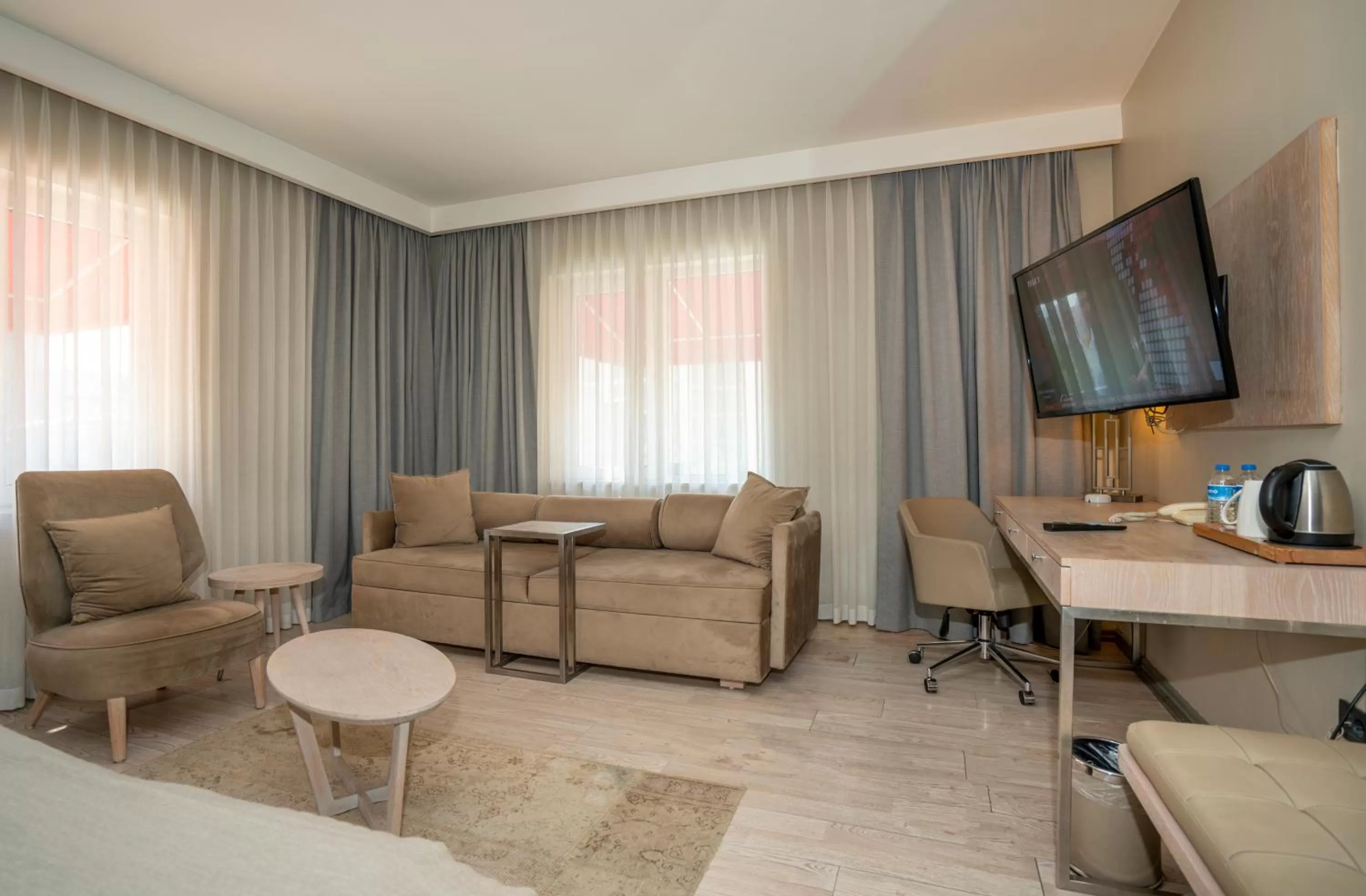 Seating area in The Gate Ataşehir Finance Centre