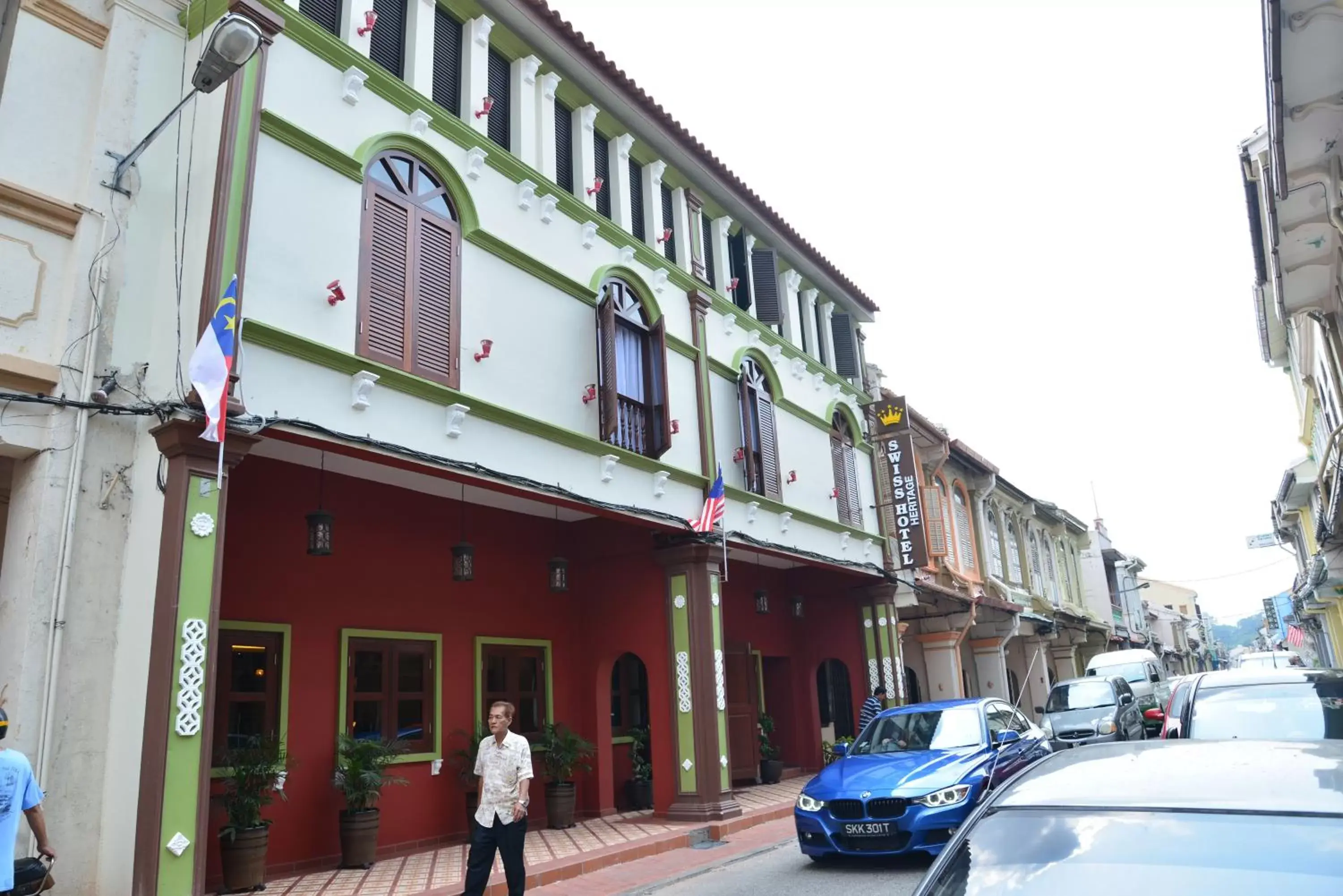 Bird's eye view, Property Building in Swiss Hotel Heritage Boutique Melaka