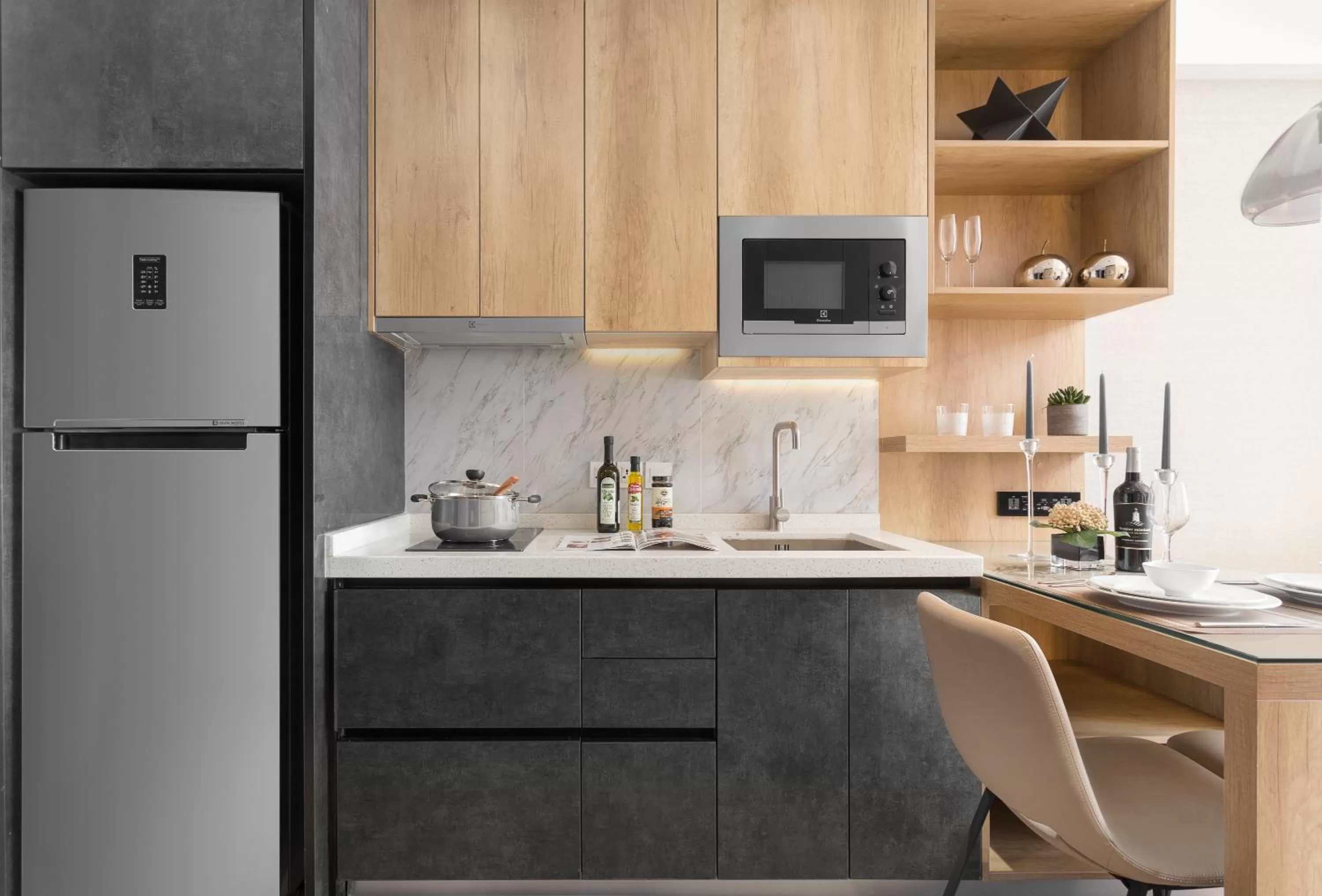 Kitchen or kitchenette in Somerset Norodom Phnom Penh