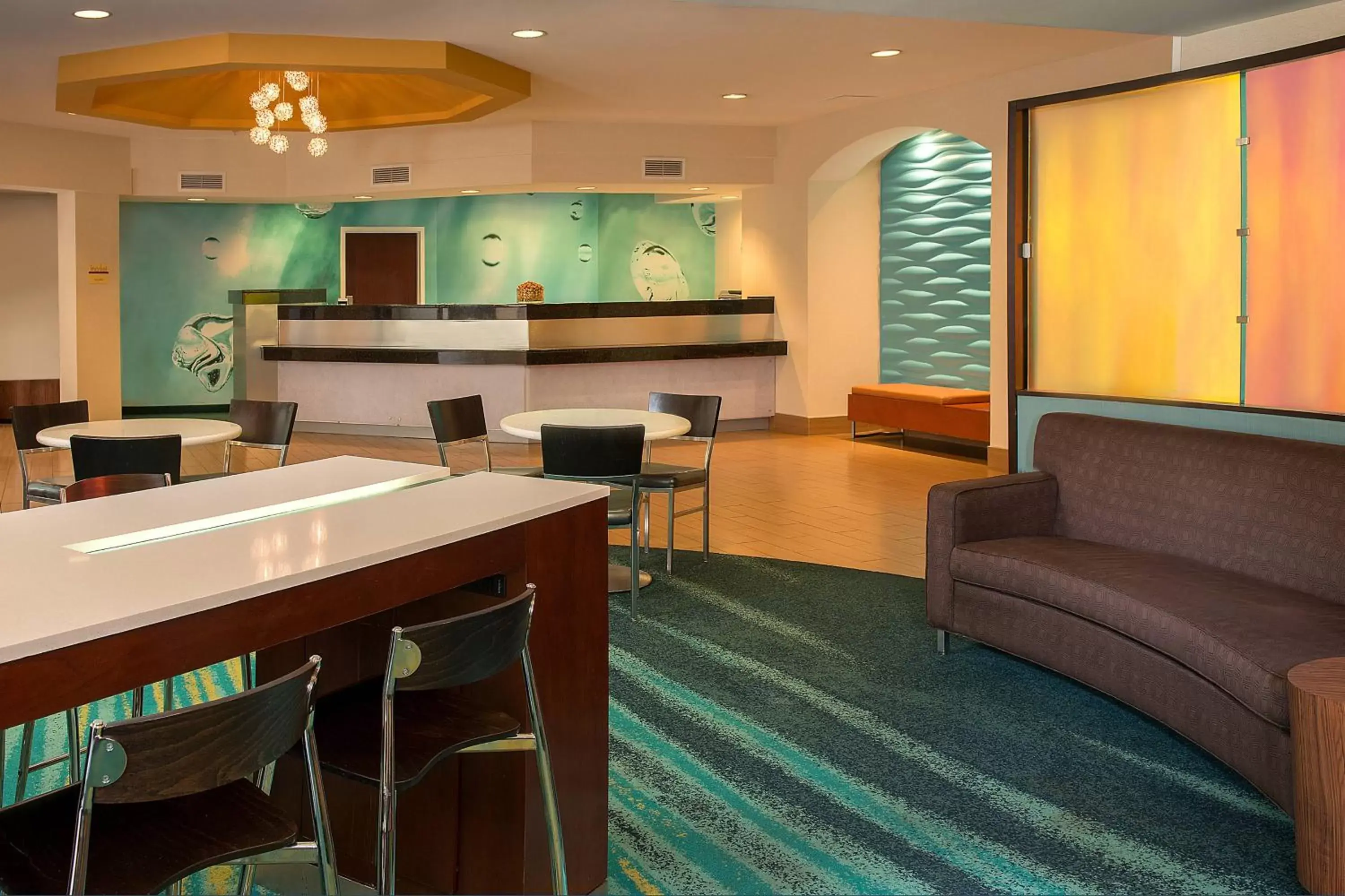 Lobby or reception in SpringHill Suites Raleigh-Durham Airport/Research Triangle Park