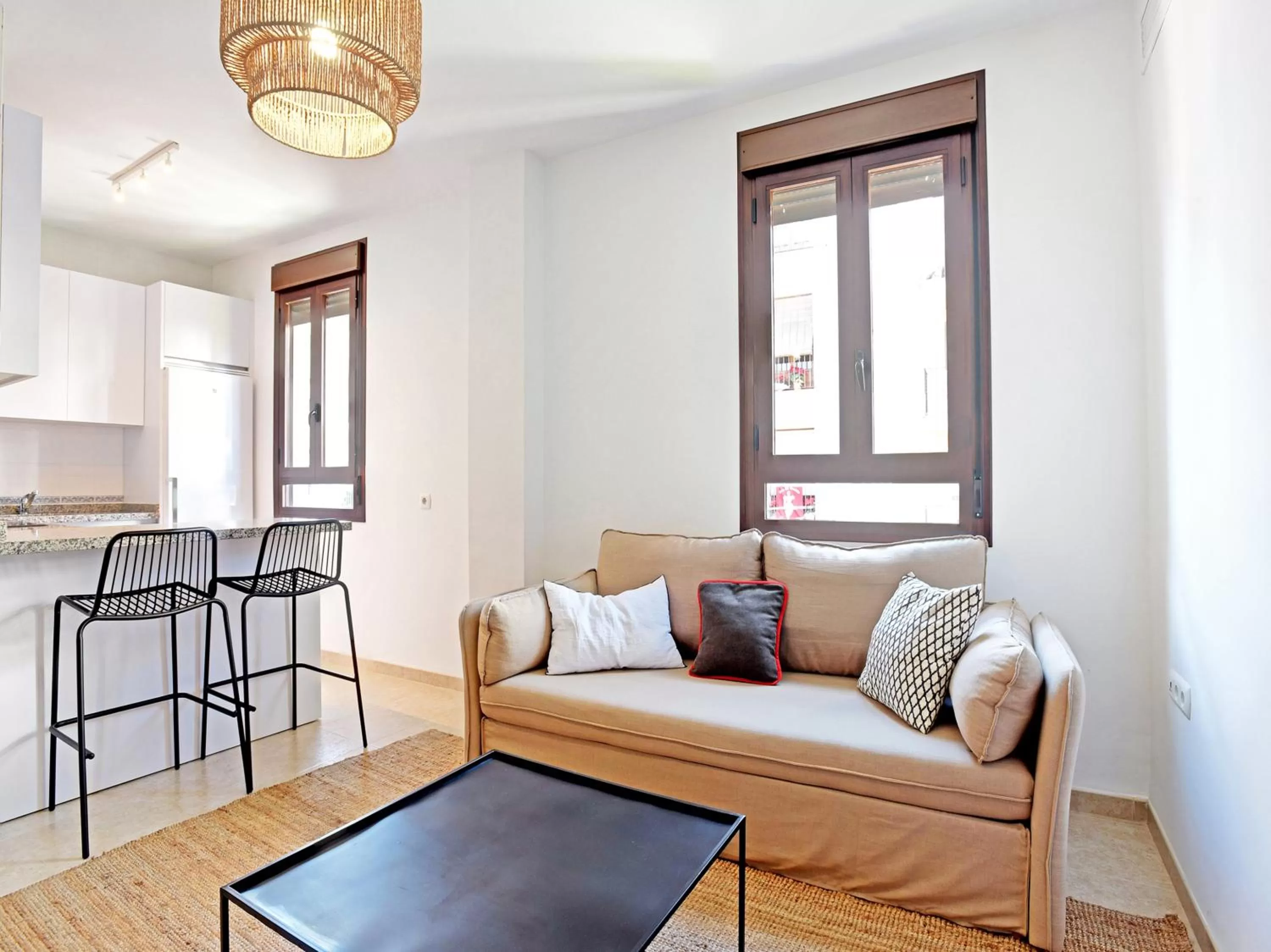 Living room in Apartamentos Santiago