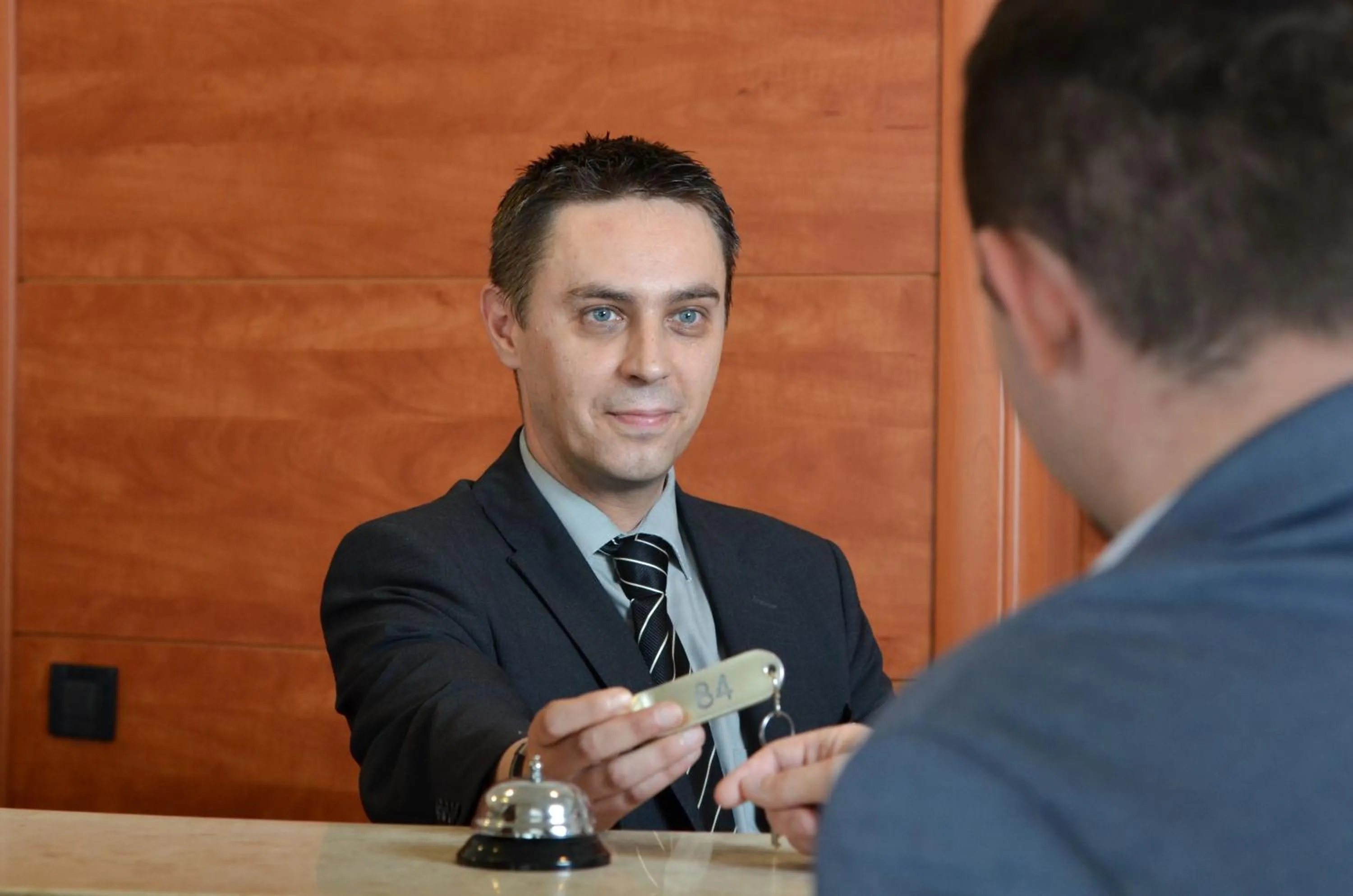 Lobby or reception in Hotel Neboder