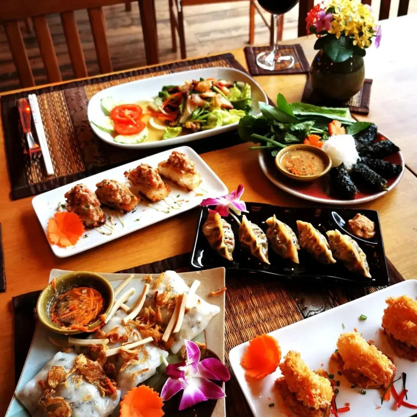 Food in Baan Sukreep Resort