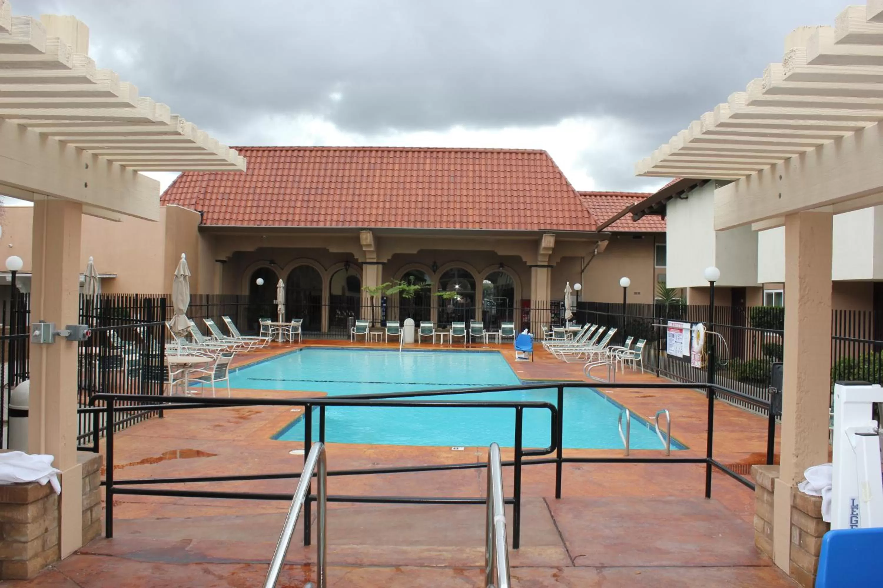 Swimming pool in Ramada by Wyndham Fresno North