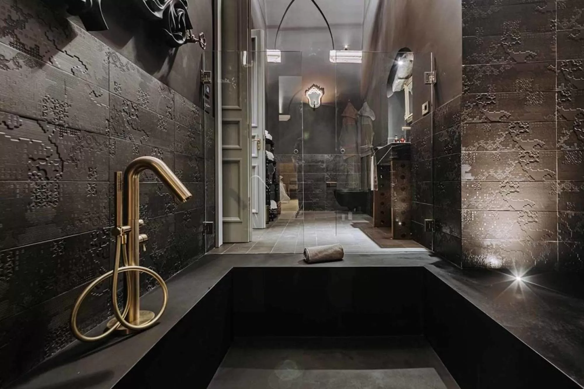 Shower in Paragon 700 Boutique Hotel & SPA