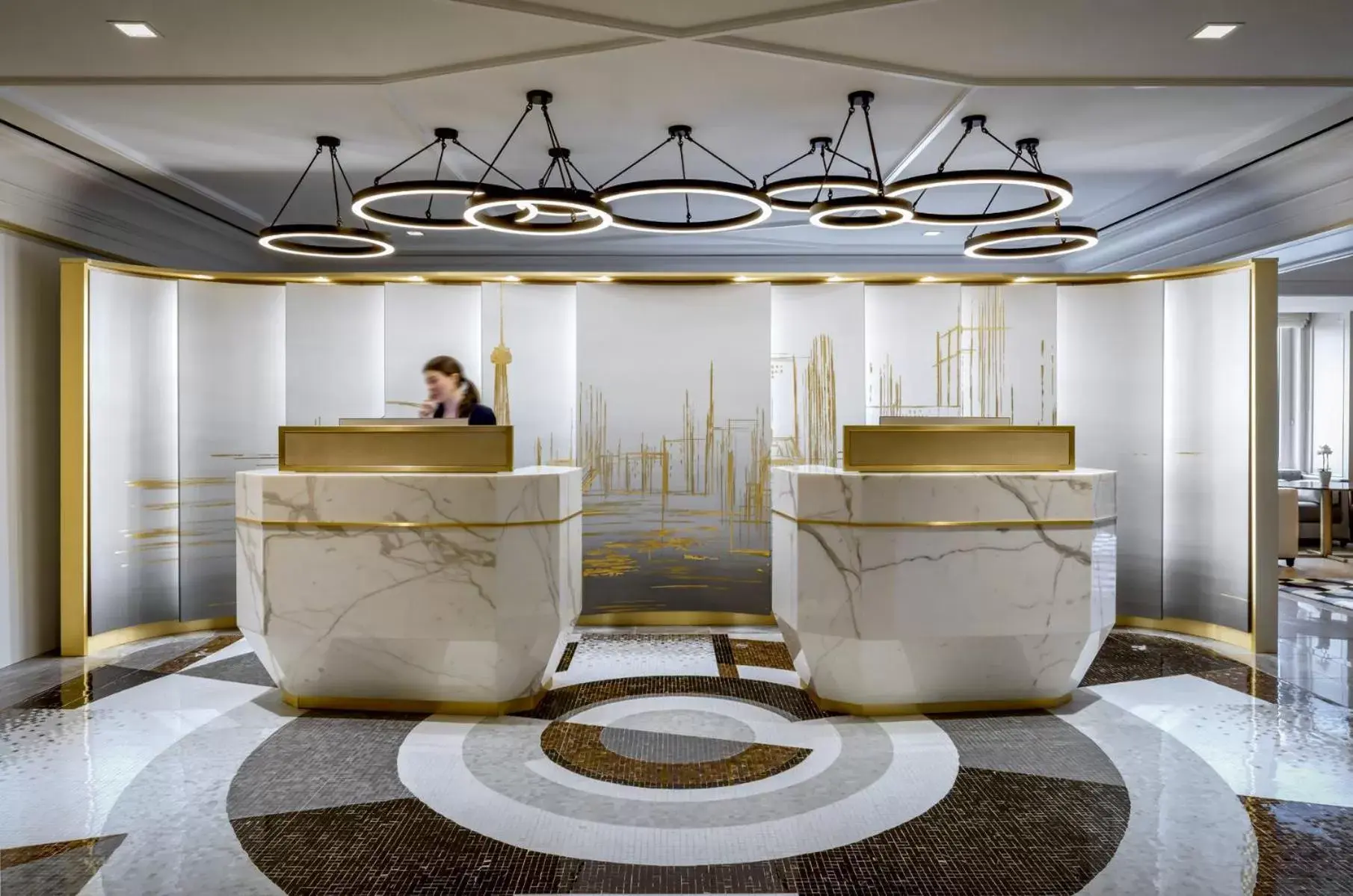 Lobby or reception in Fairmont Royal York Gold Experience