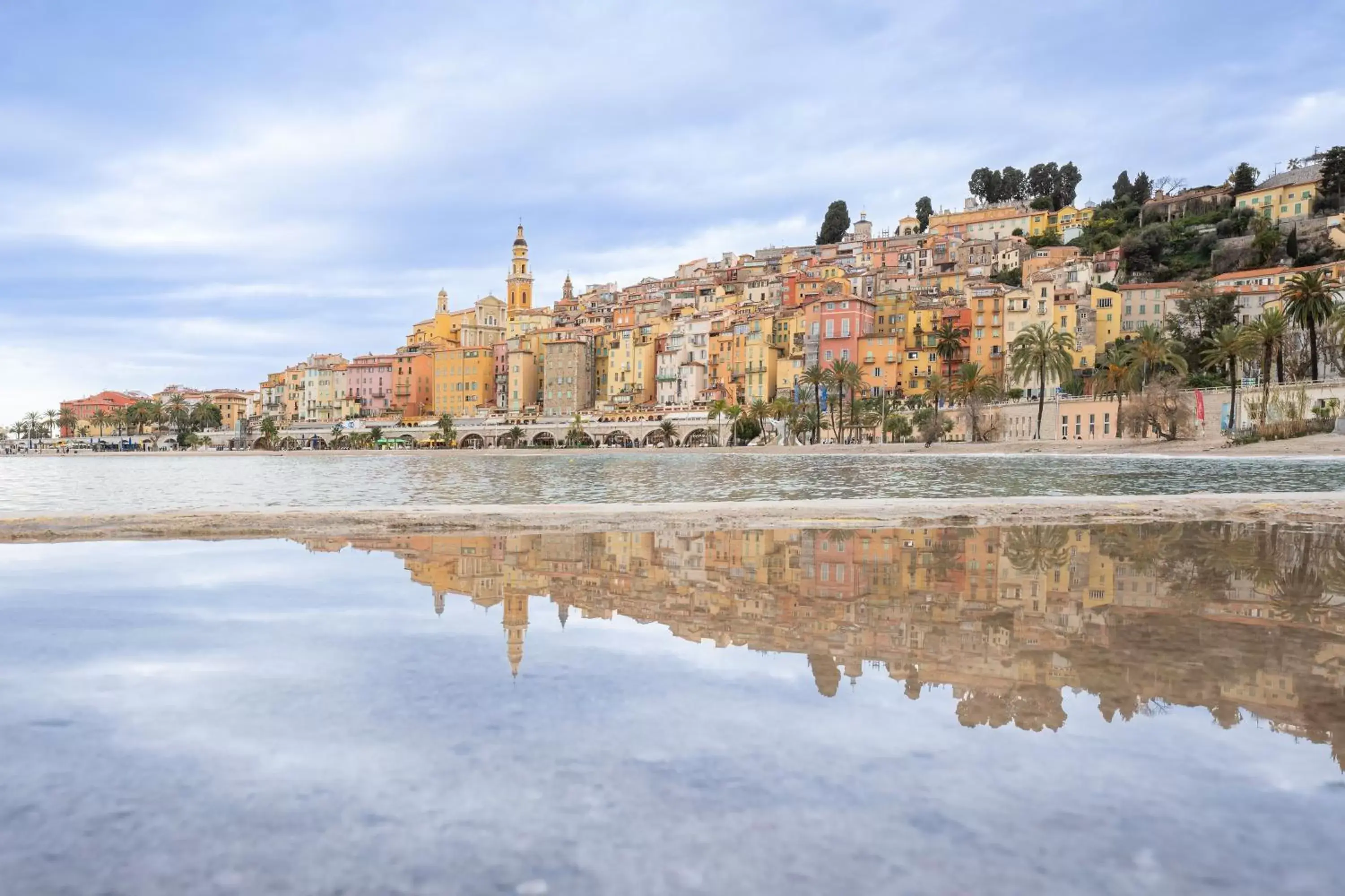 Natural landscape in Hotel De Belgique à Menton