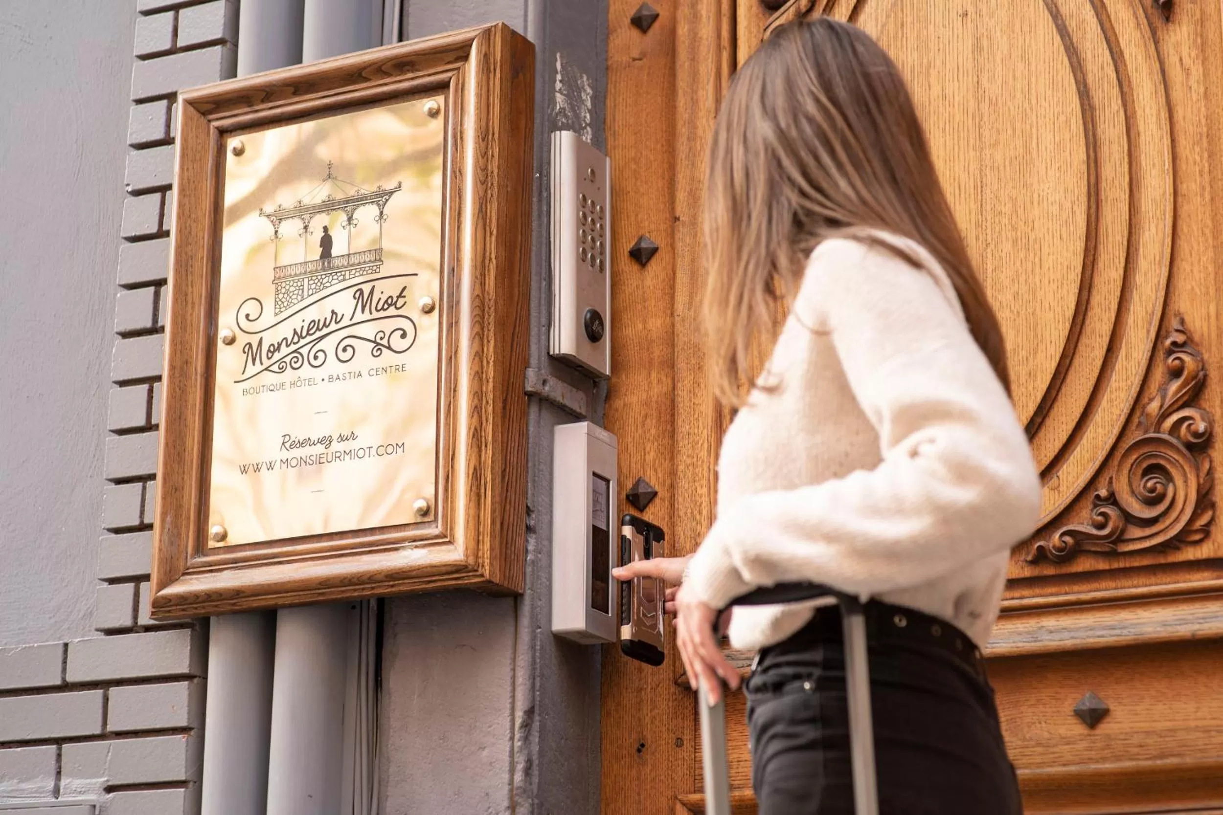 Property building in Monsieur Miot Concept Hotel - Bastia centre