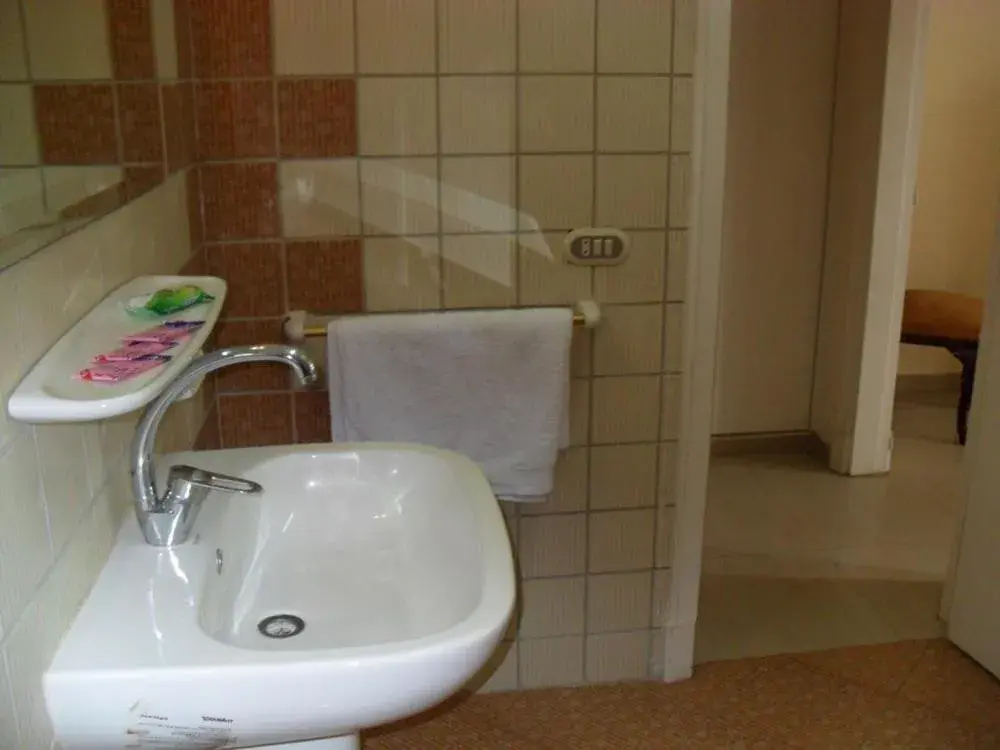 Bathroom in Alexander The Great Hotel