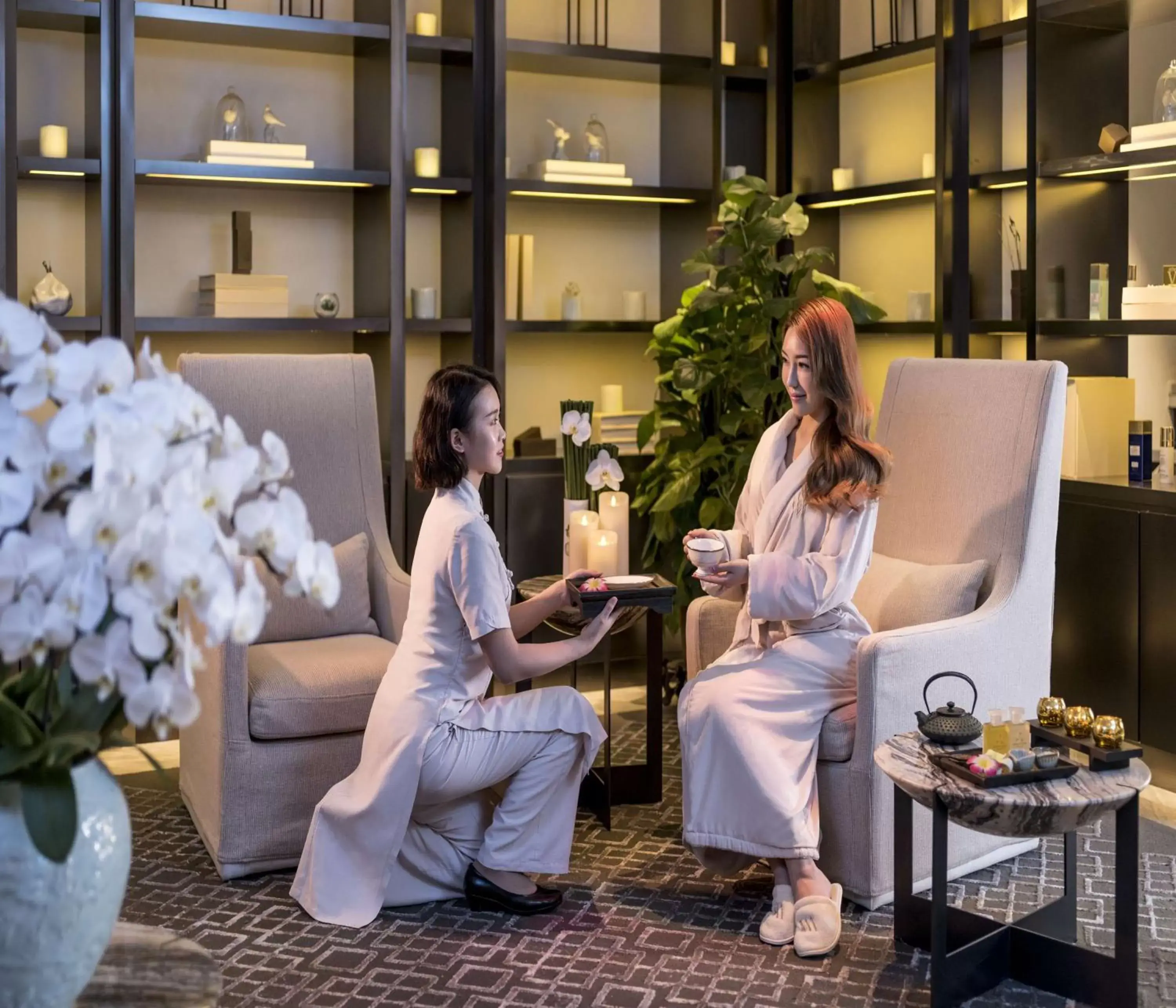 Spa and wellness centre/facilities in Waldorf Astoria Beijing Spa and wellness centre/facilities in Waldorf Astoria Beijing