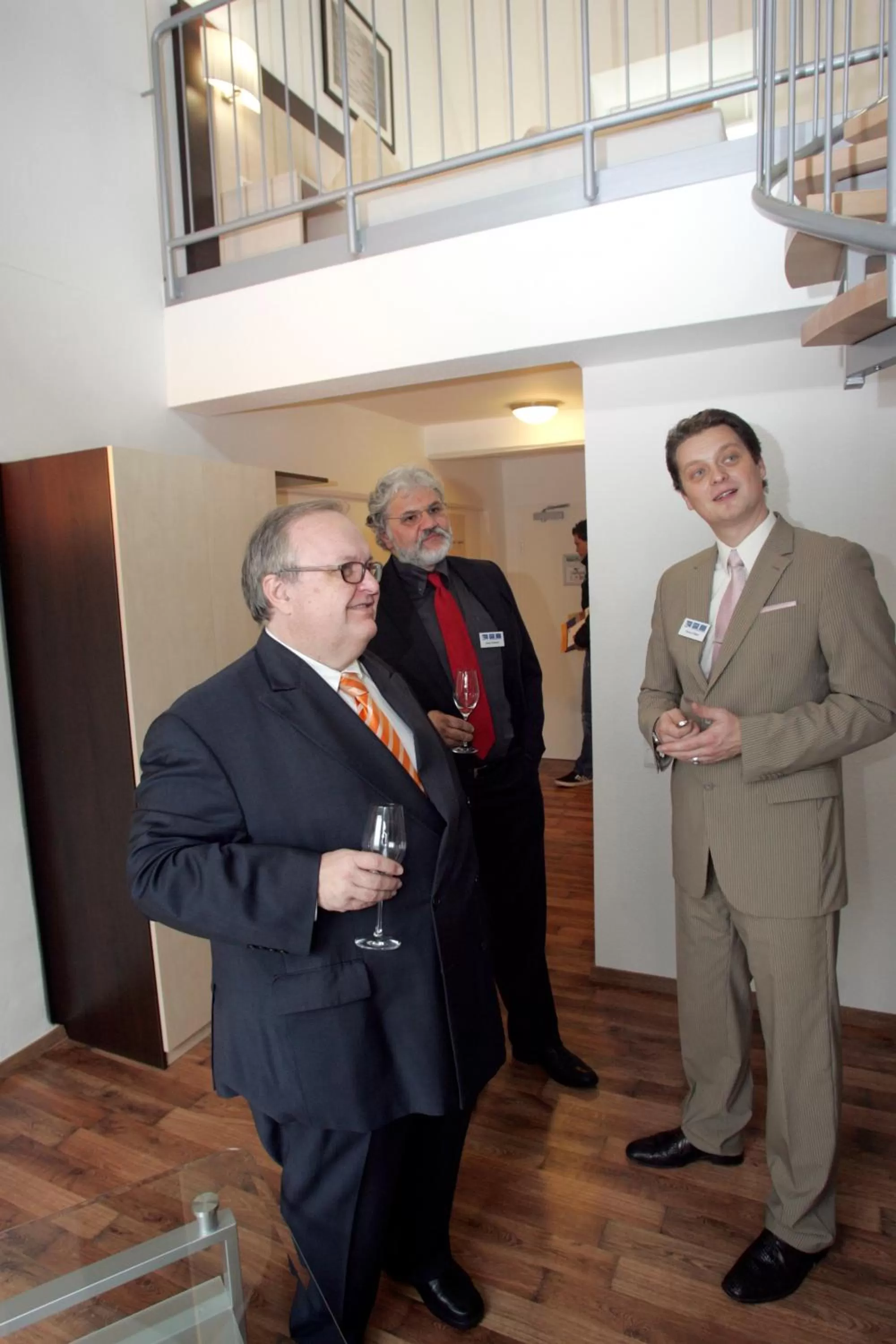 group of guests in Hotel im Kornspeicher