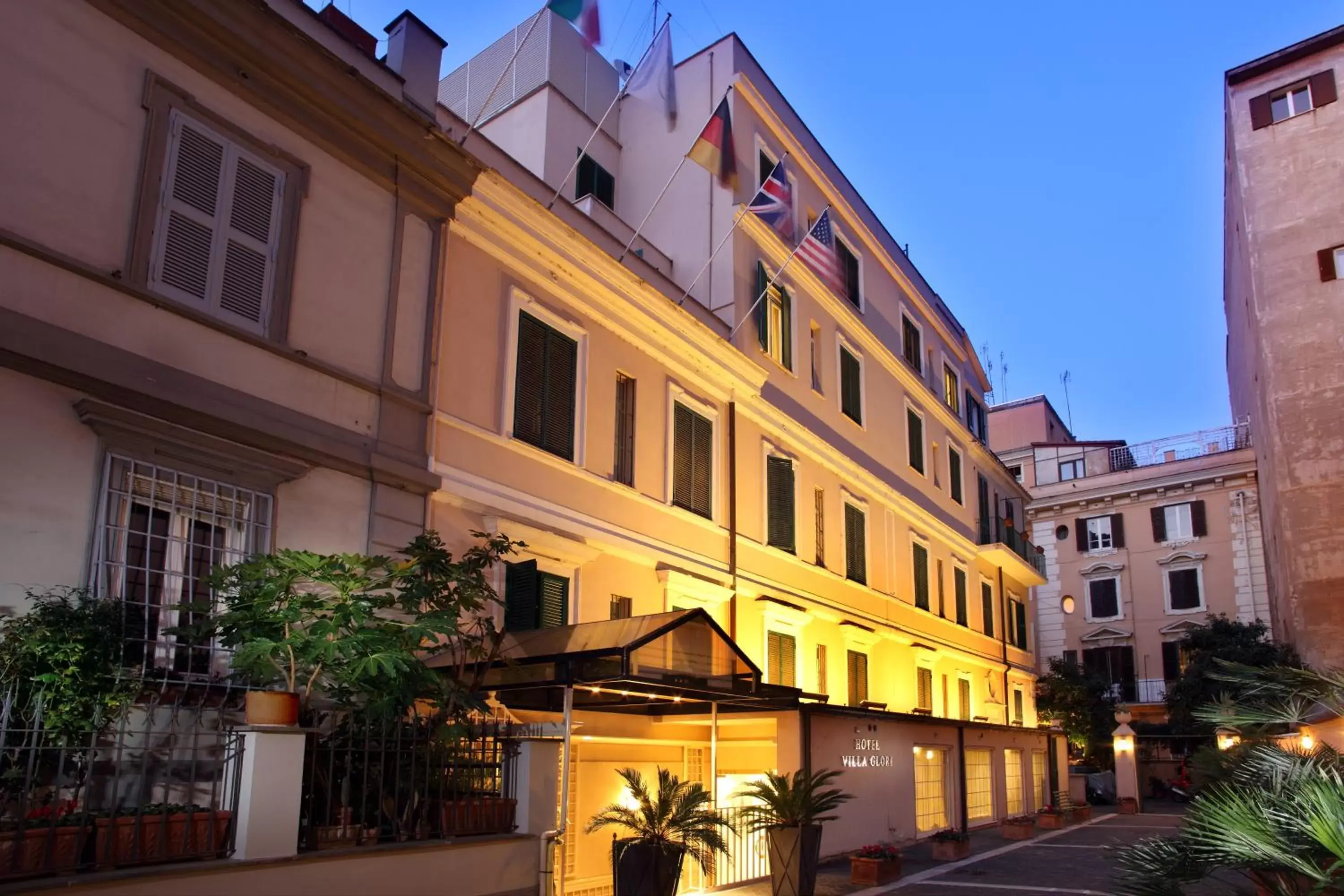 Facade/entrance, Property Building in Hotel Villa Glori