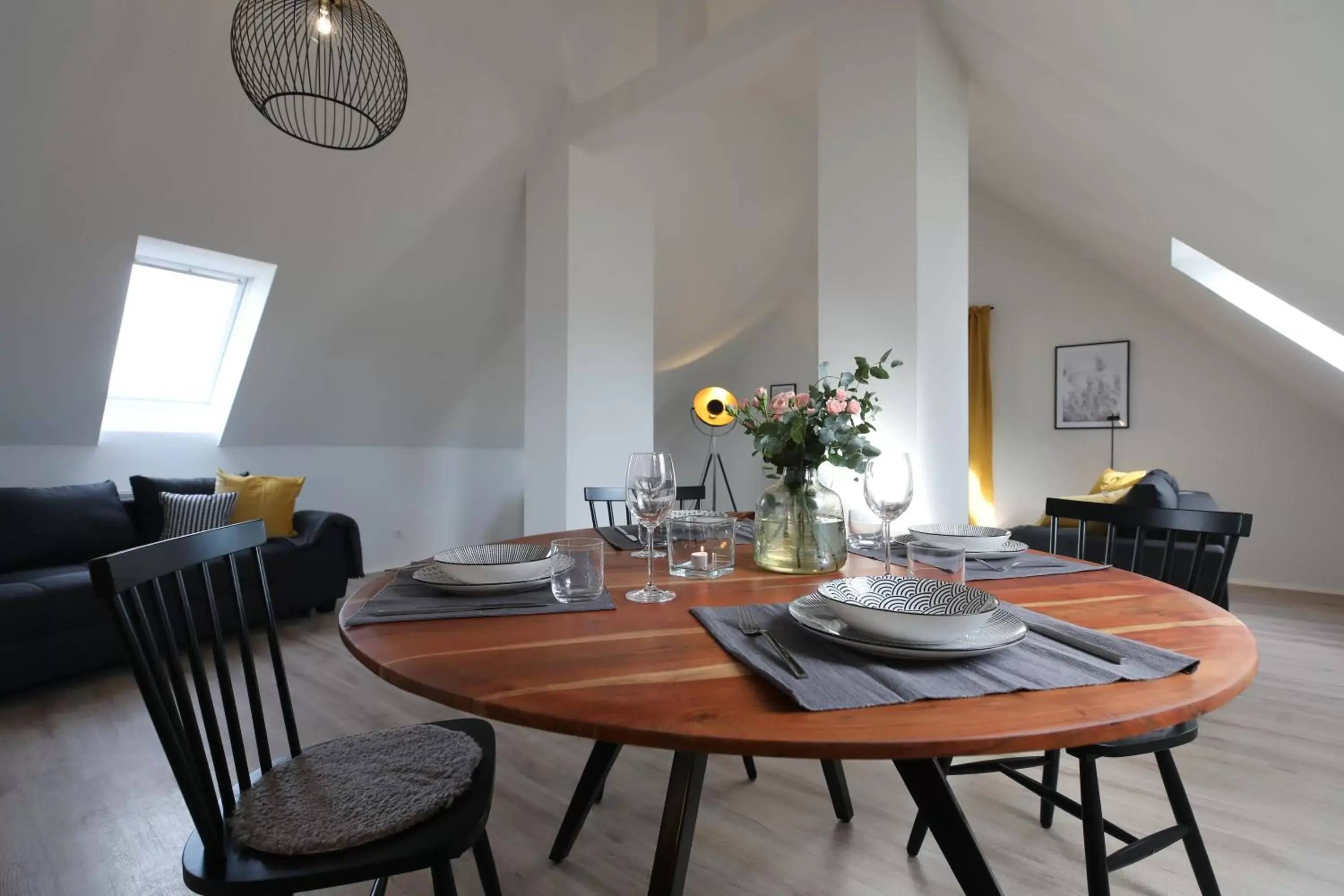 Living room, Dining Area in Hotel Obermaier