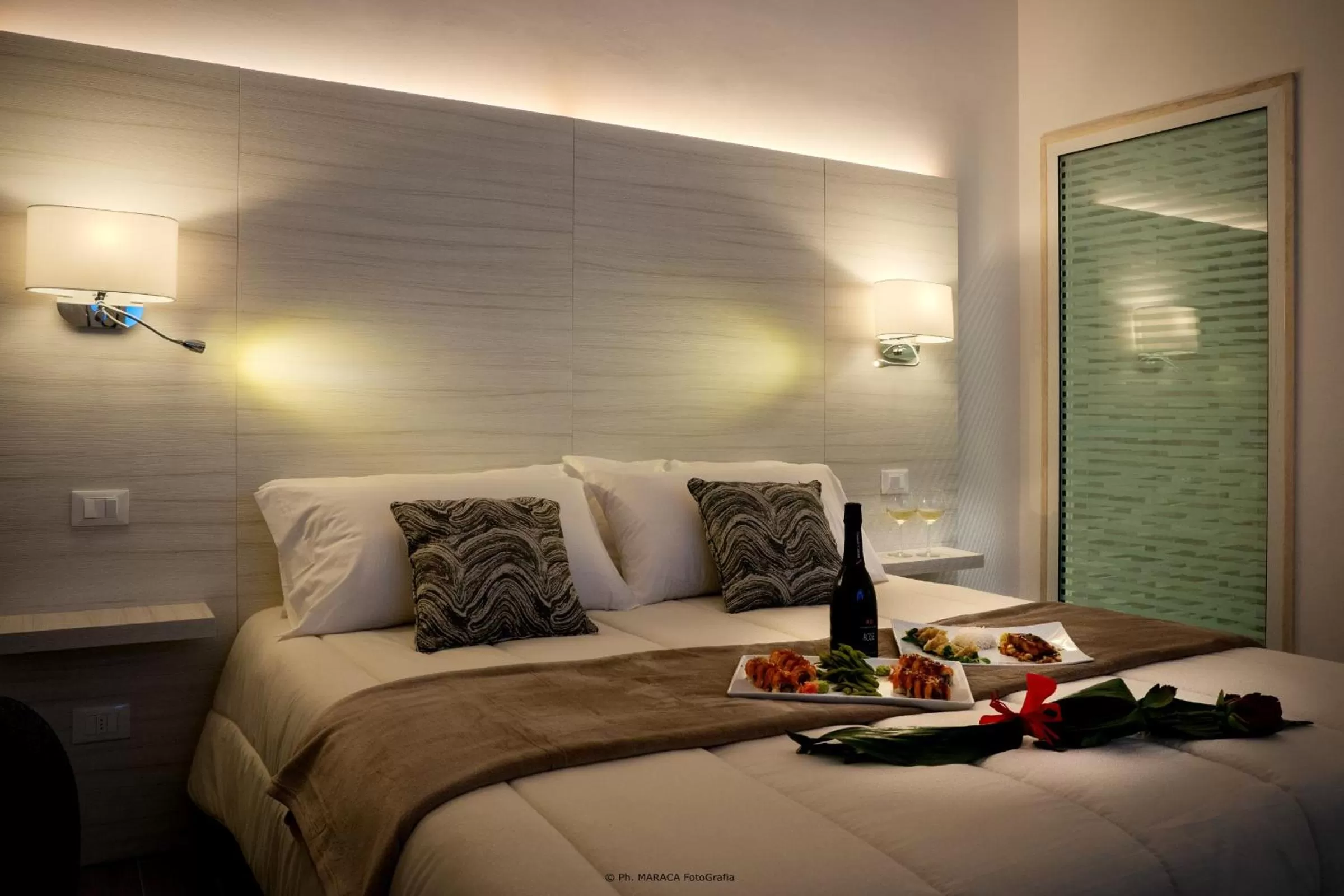 Bedroom, Bed in B&B Gianmarti Suite