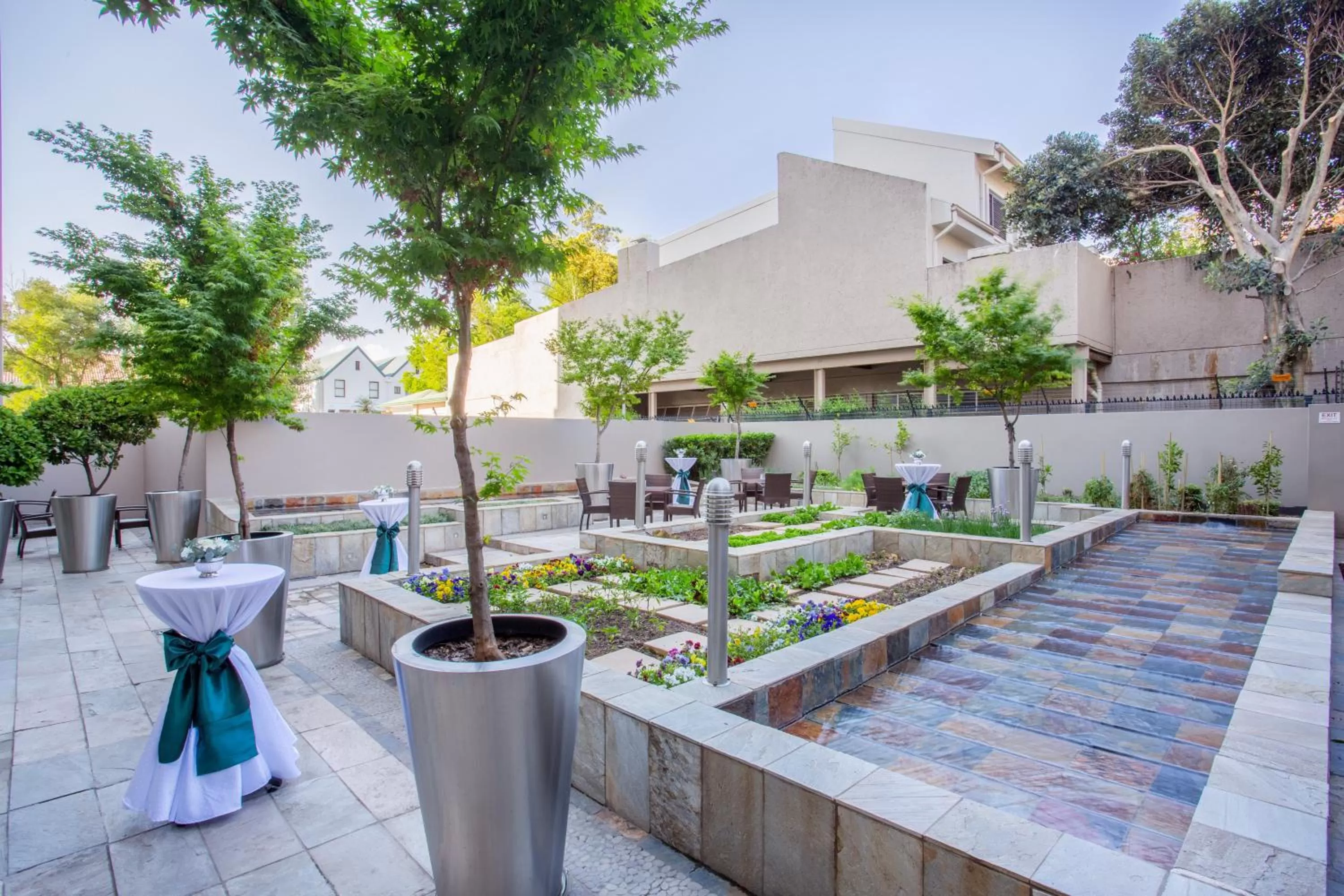 Patio in Southern Sun Rosebank, Johannesburg