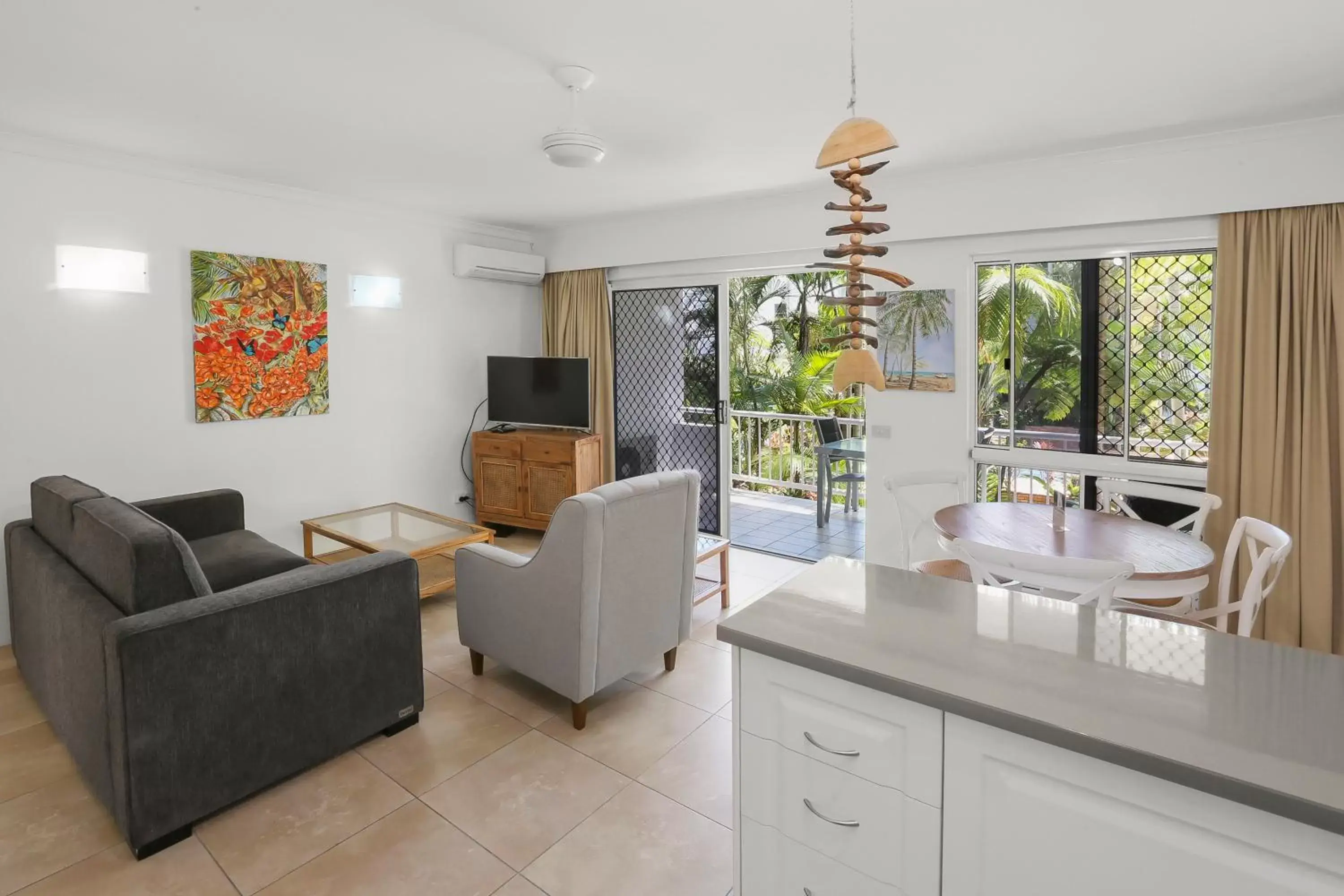 Living room, Seating Area in Agincourt Beachfront Apartments