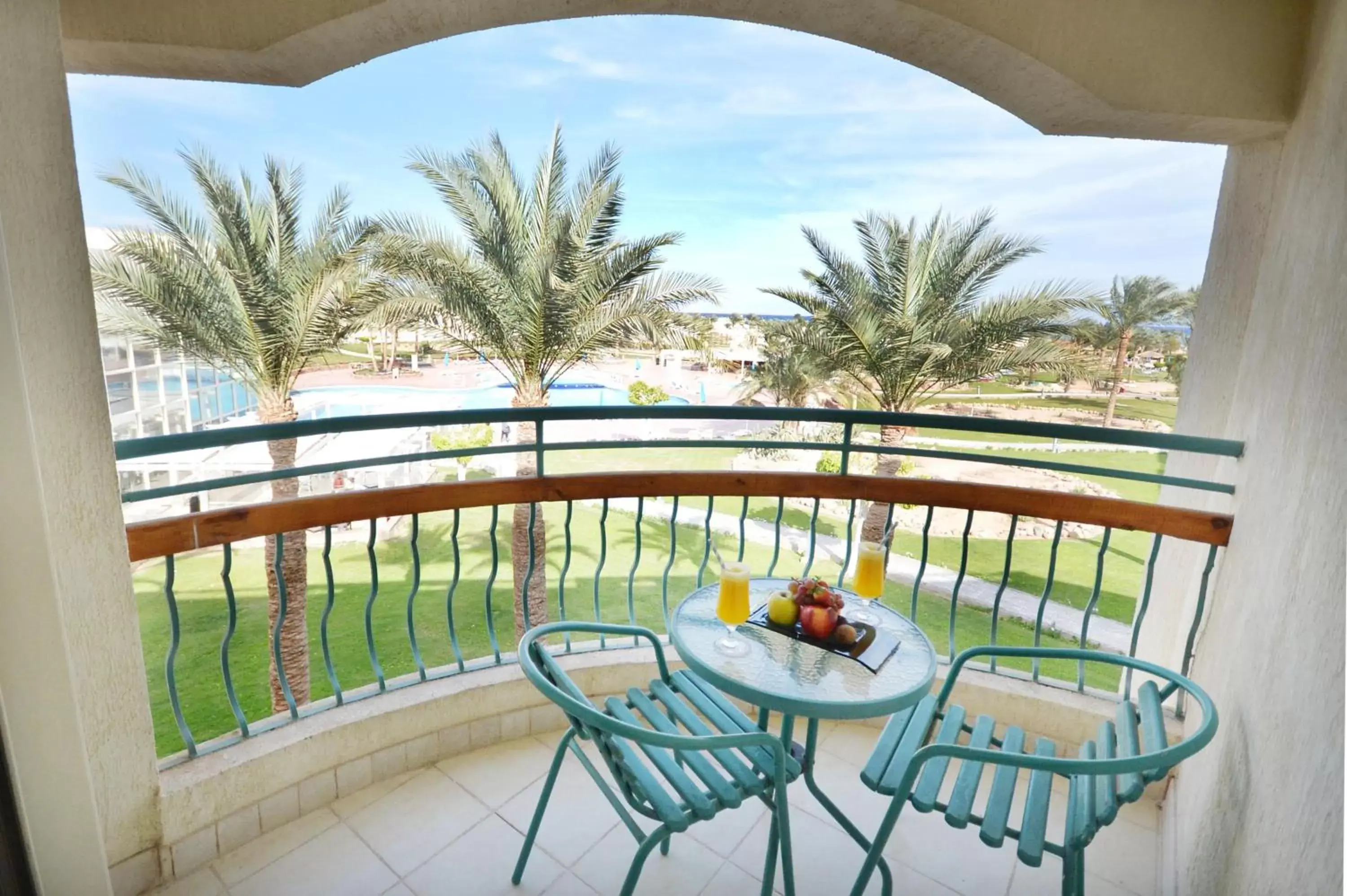 Balcony/Terrace in Aurora Oriental Resort Sharm El Sheikh