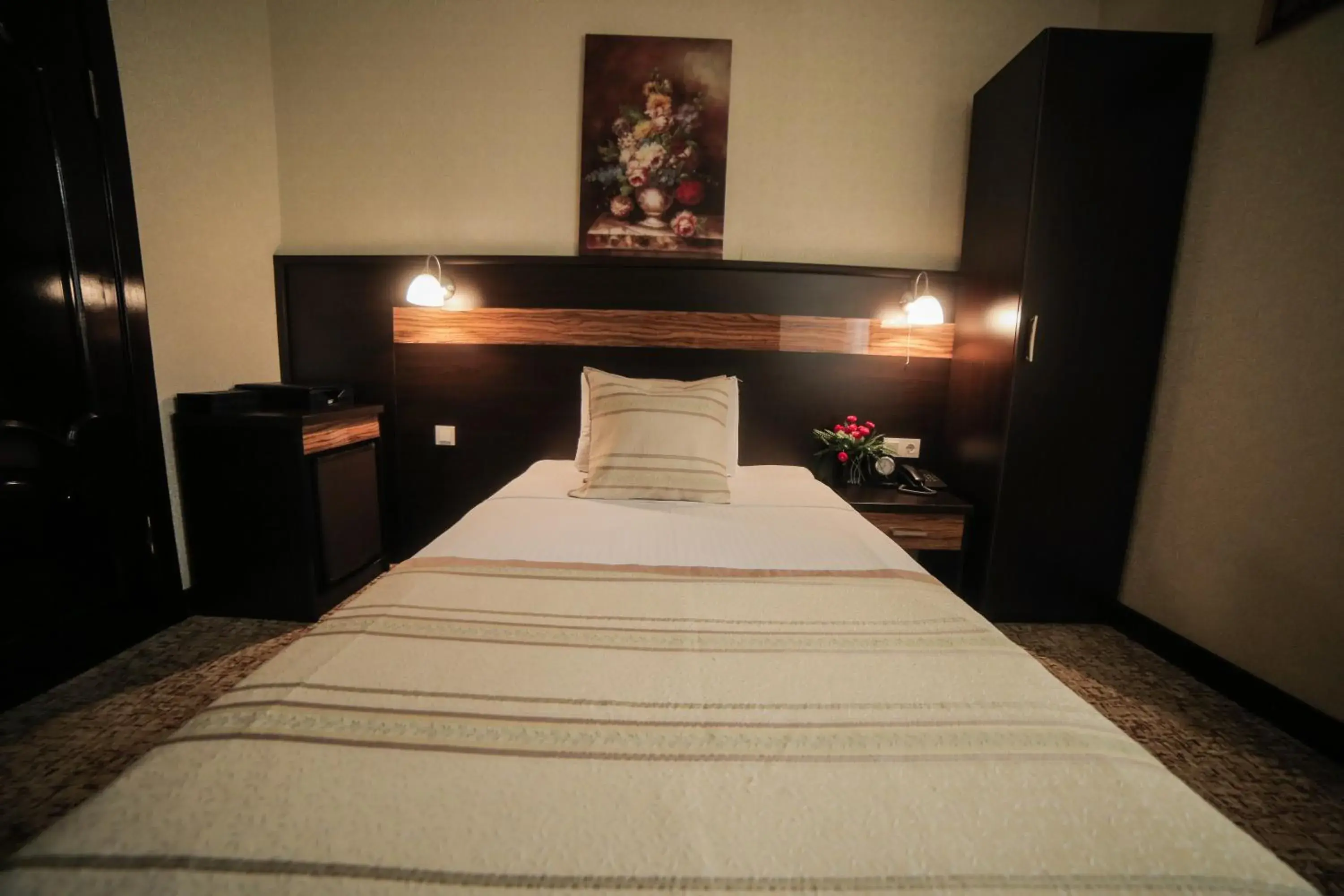 Bed in Onyx Hotel Bishkek