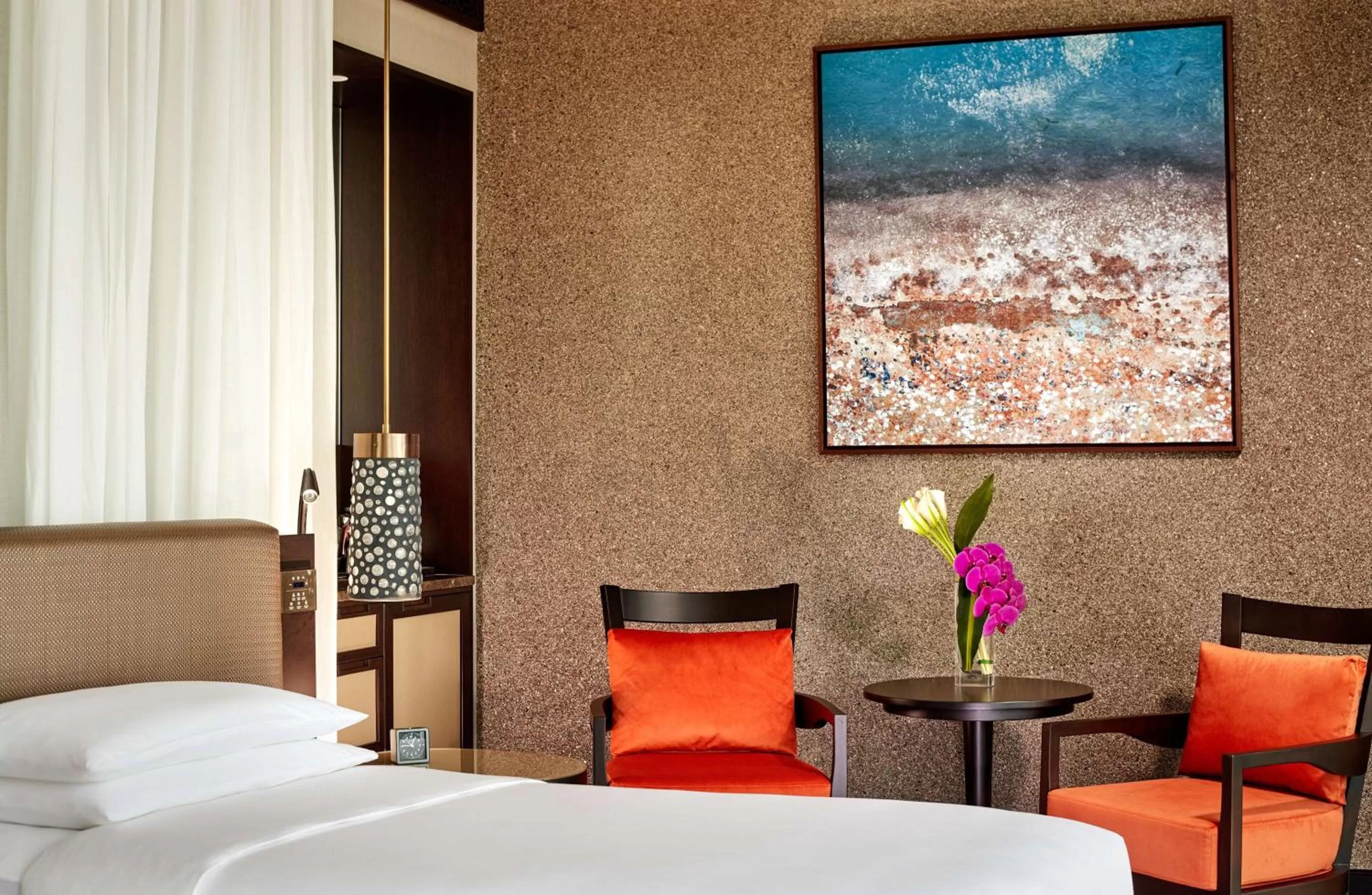 Bedroom, Bed in Grand Hyatt Abu Dhabi Hotel & Residences Emirates Pearl