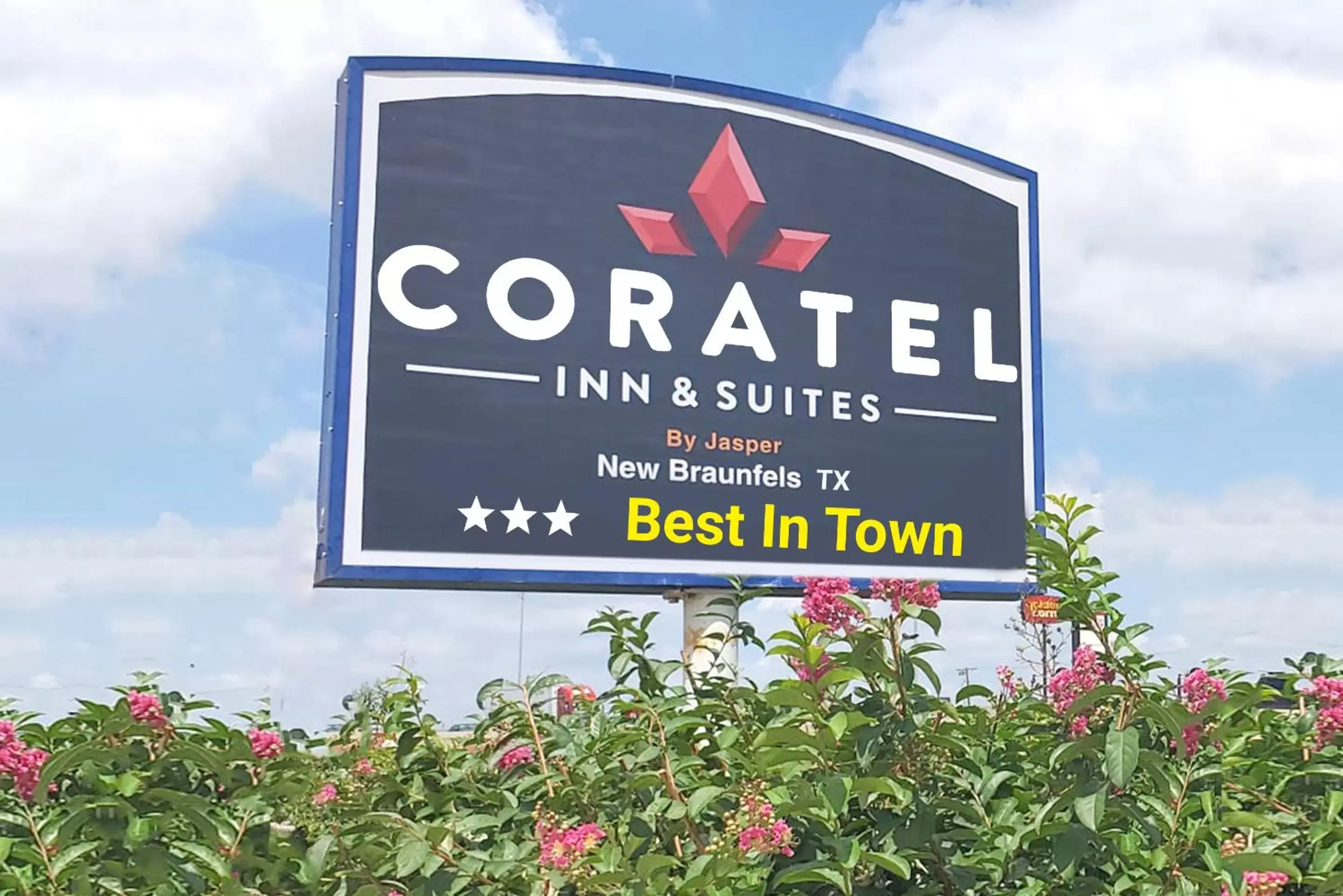 Logo/Certificate/Sign in Coratel Inn & Suites by Jasper New Braunfels IH-35 EXT 189