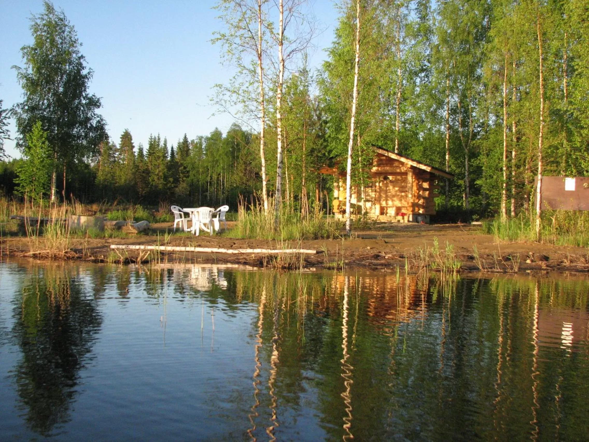 Patio in B&B Lomamokkila