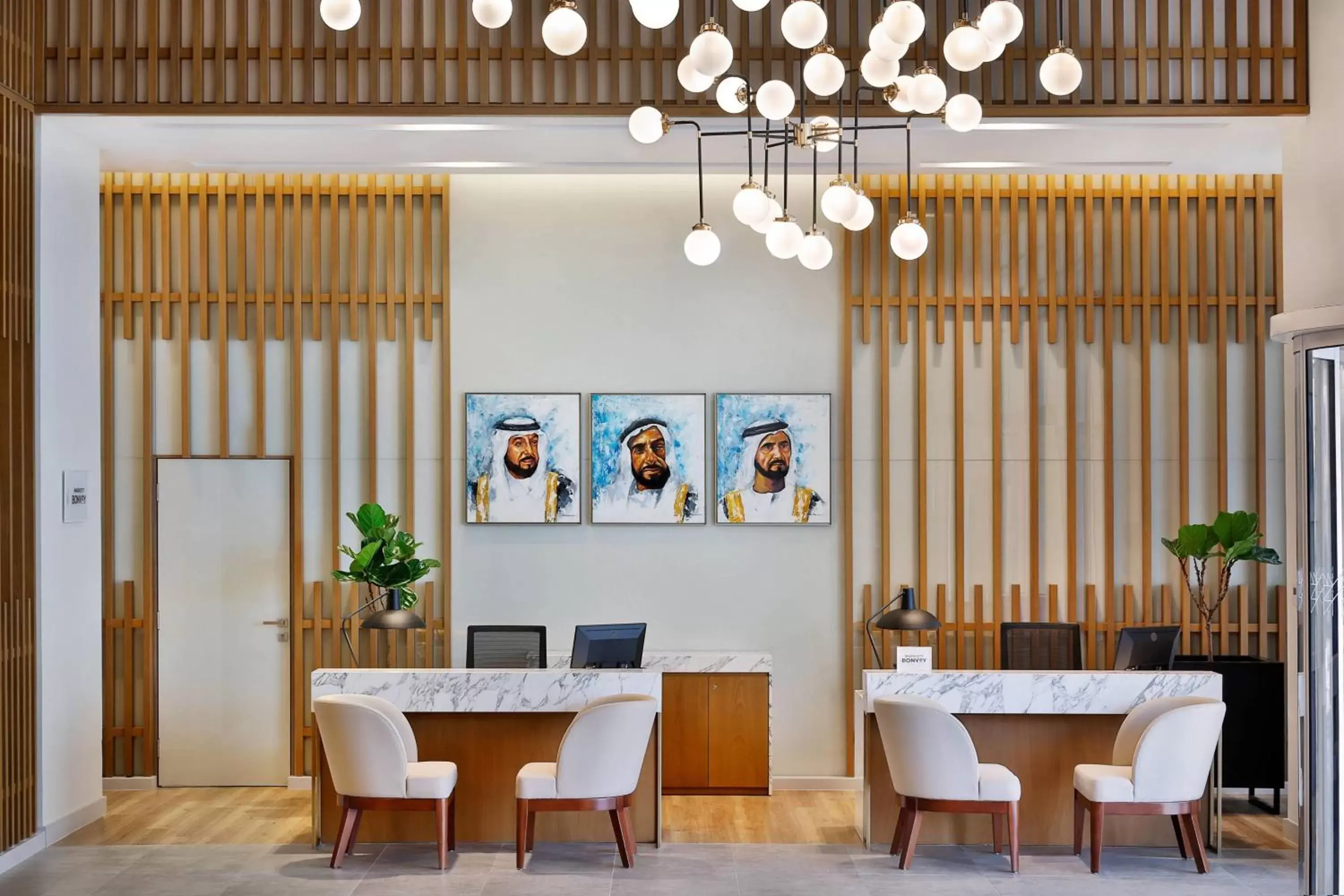 Lobby or reception, Restaurant/Places to Eat in Residence Inn by Marriott Al Jaddaf