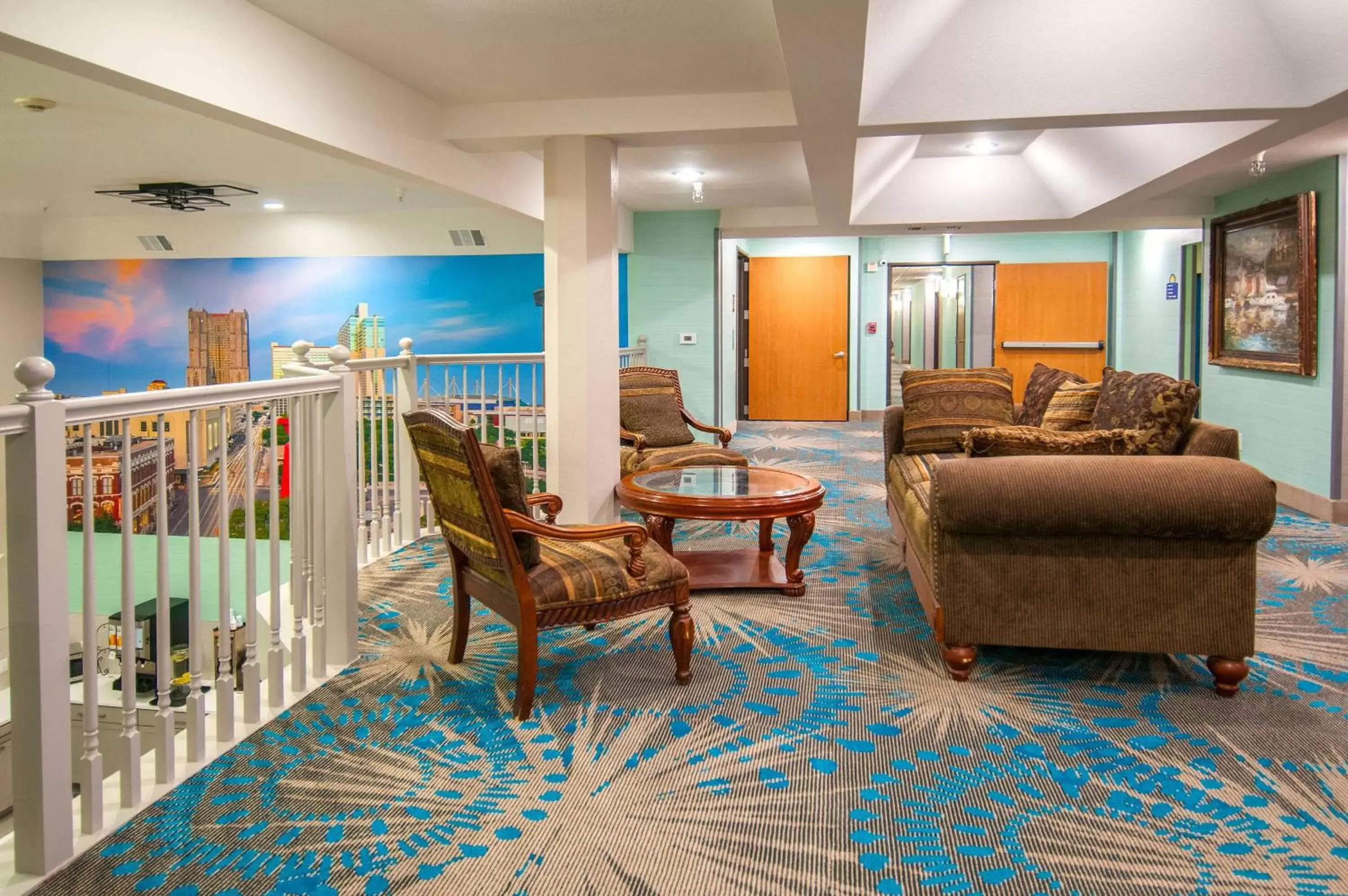 Lobby or reception, Seating Area in Days Inn by Wyndham Suites San Antonio North/Stone Oak