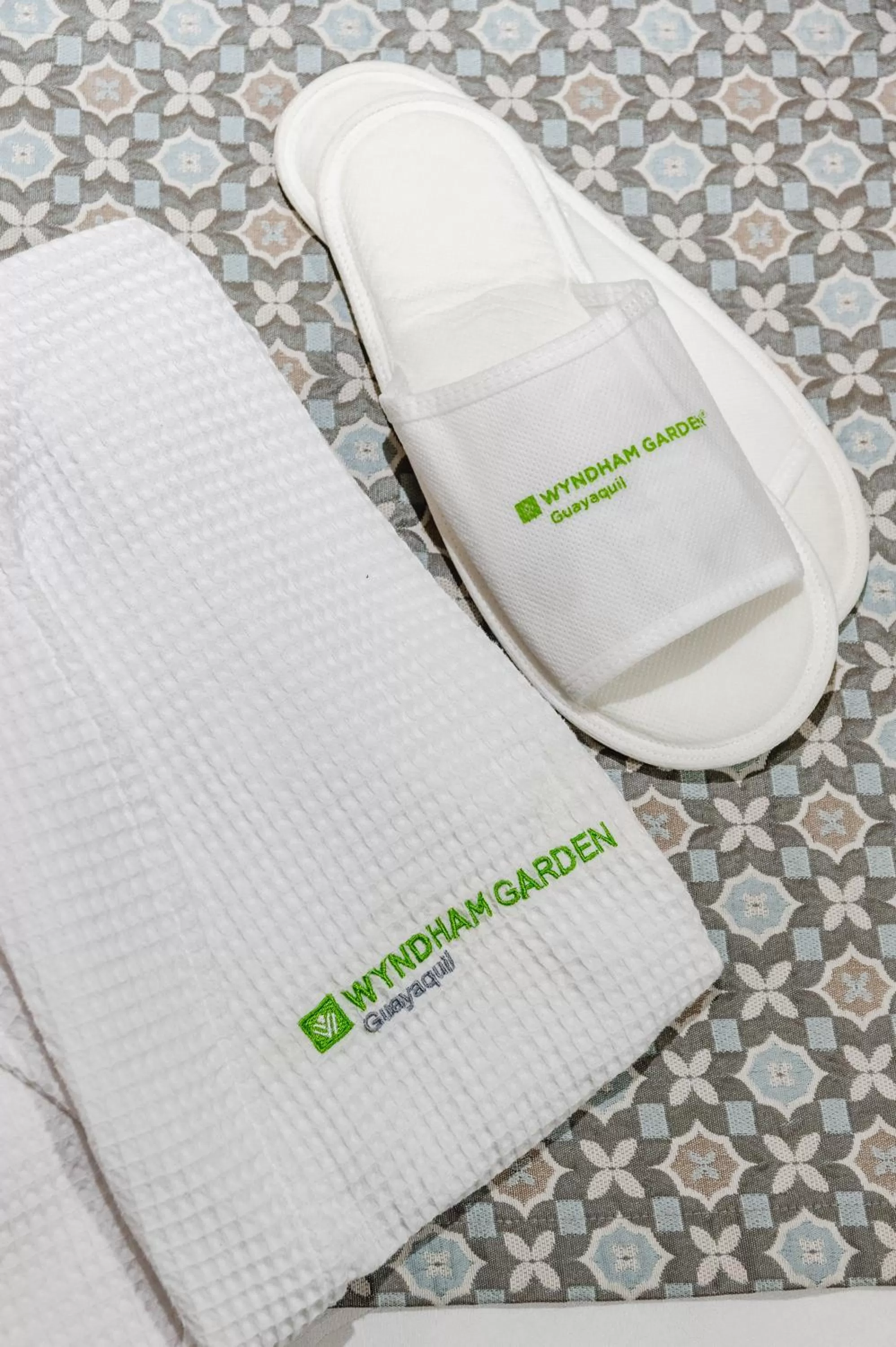 Bathroom in Wyndham Garden Guayaquil