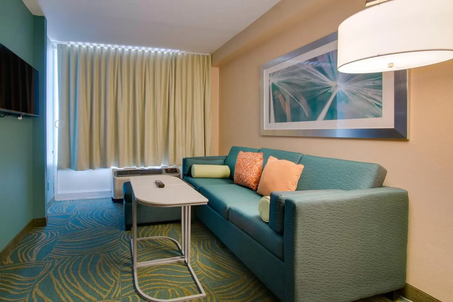TV and multimedia, Seating Area in SpringHill Suites by Marriott Orlando Lake Buena Vista South