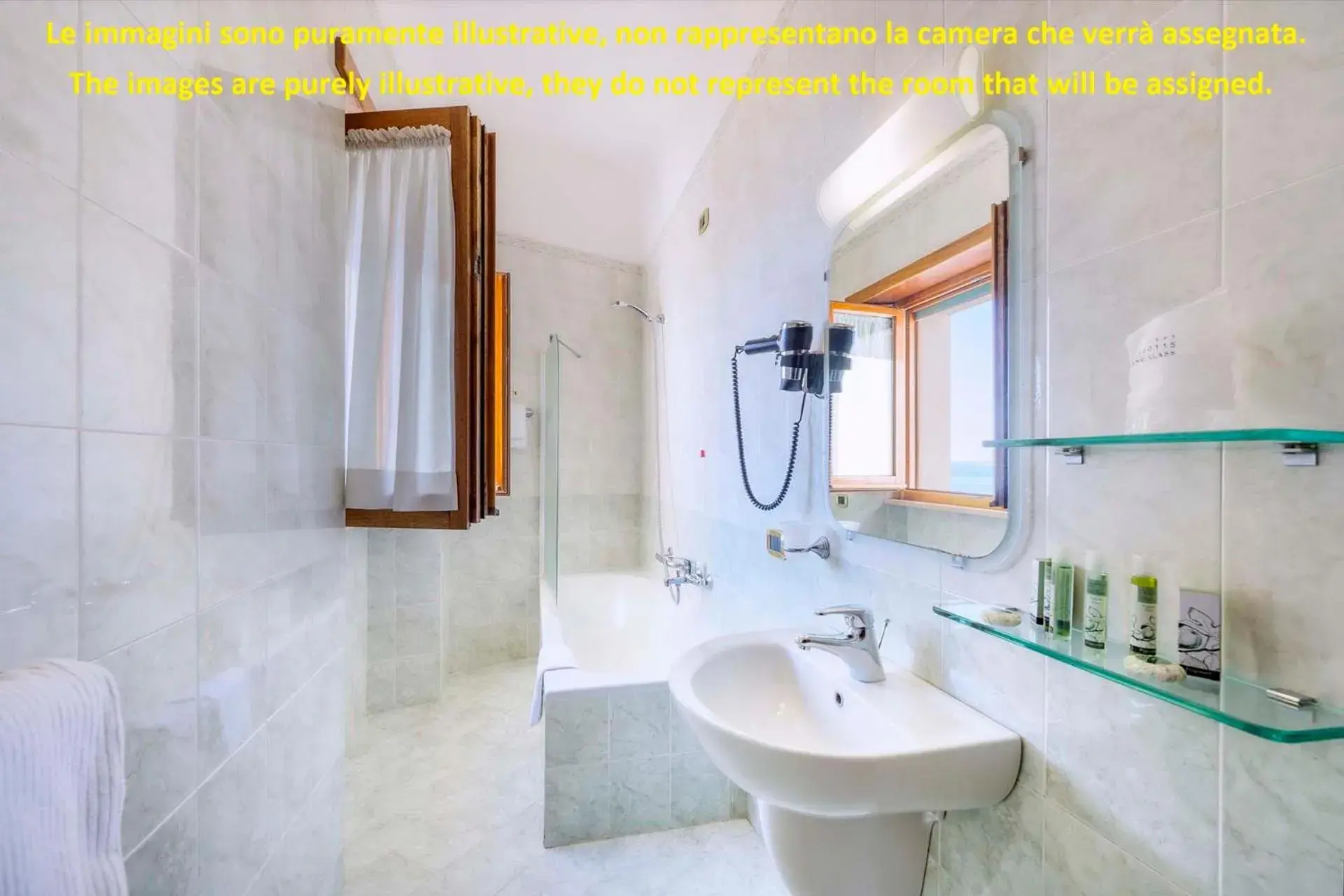 Bathroom in Astura Palace Hotel