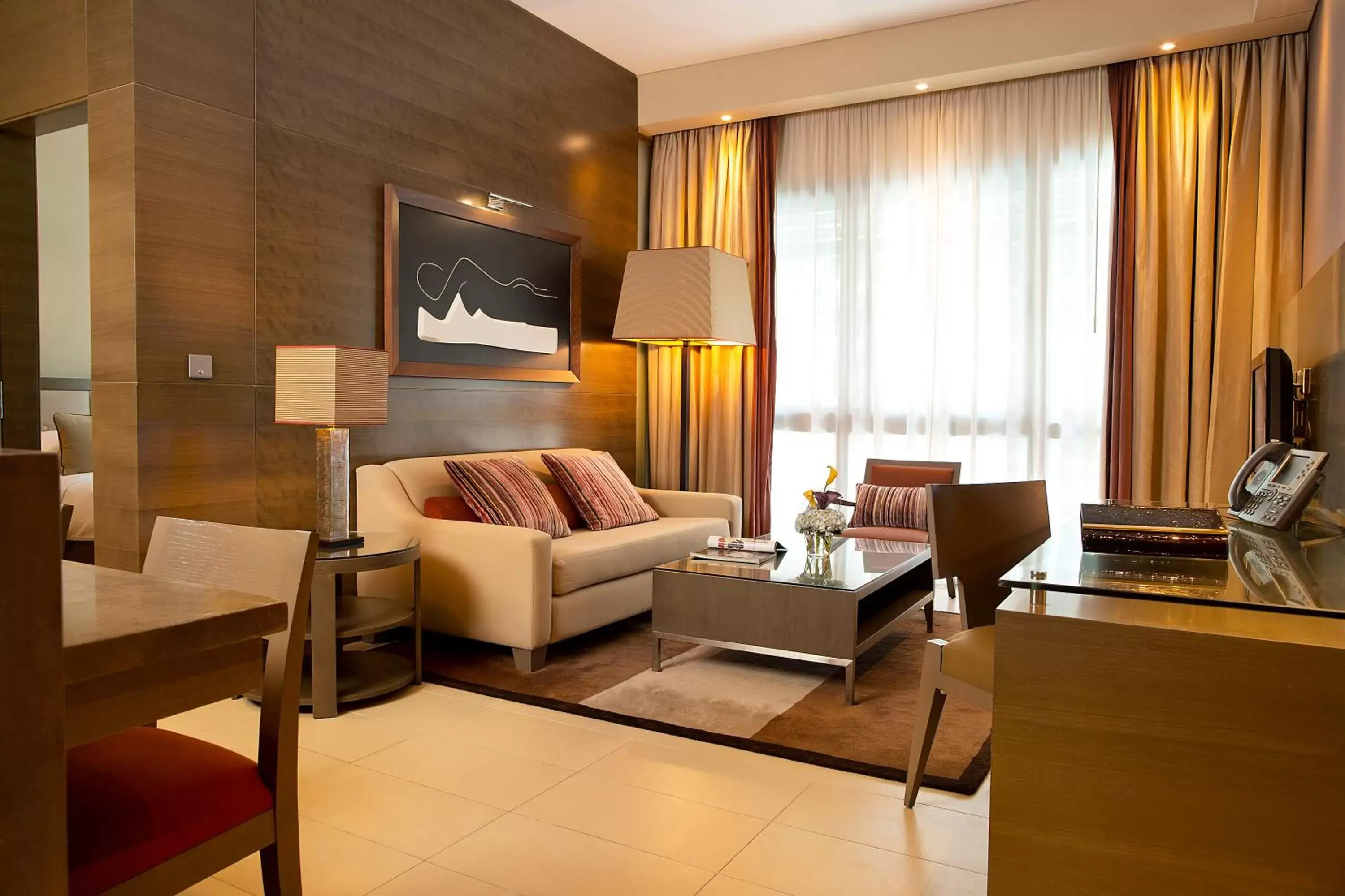 Living room, Seating Area in Park Arjaan by Rotana, Abu Dhabi