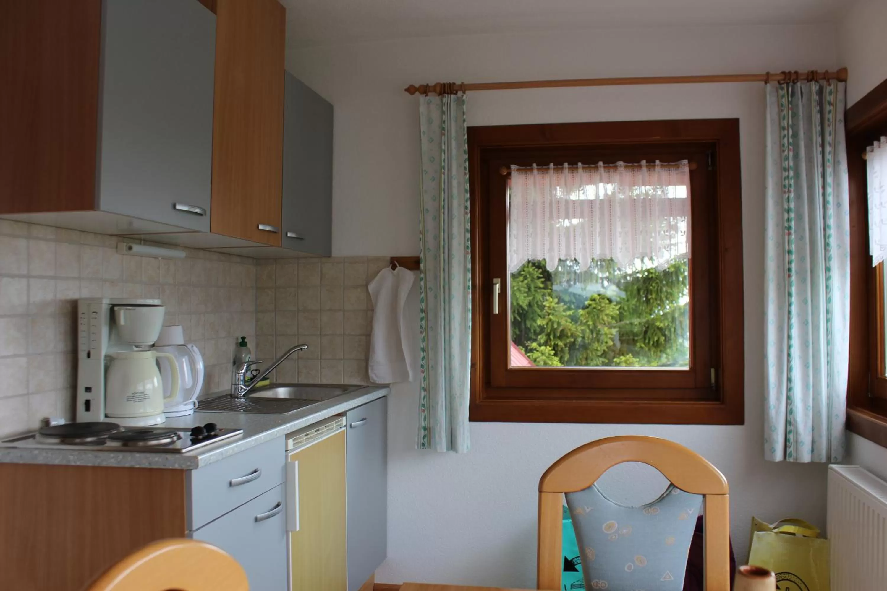 Kitchen or kitchenette in Bergführerhaus