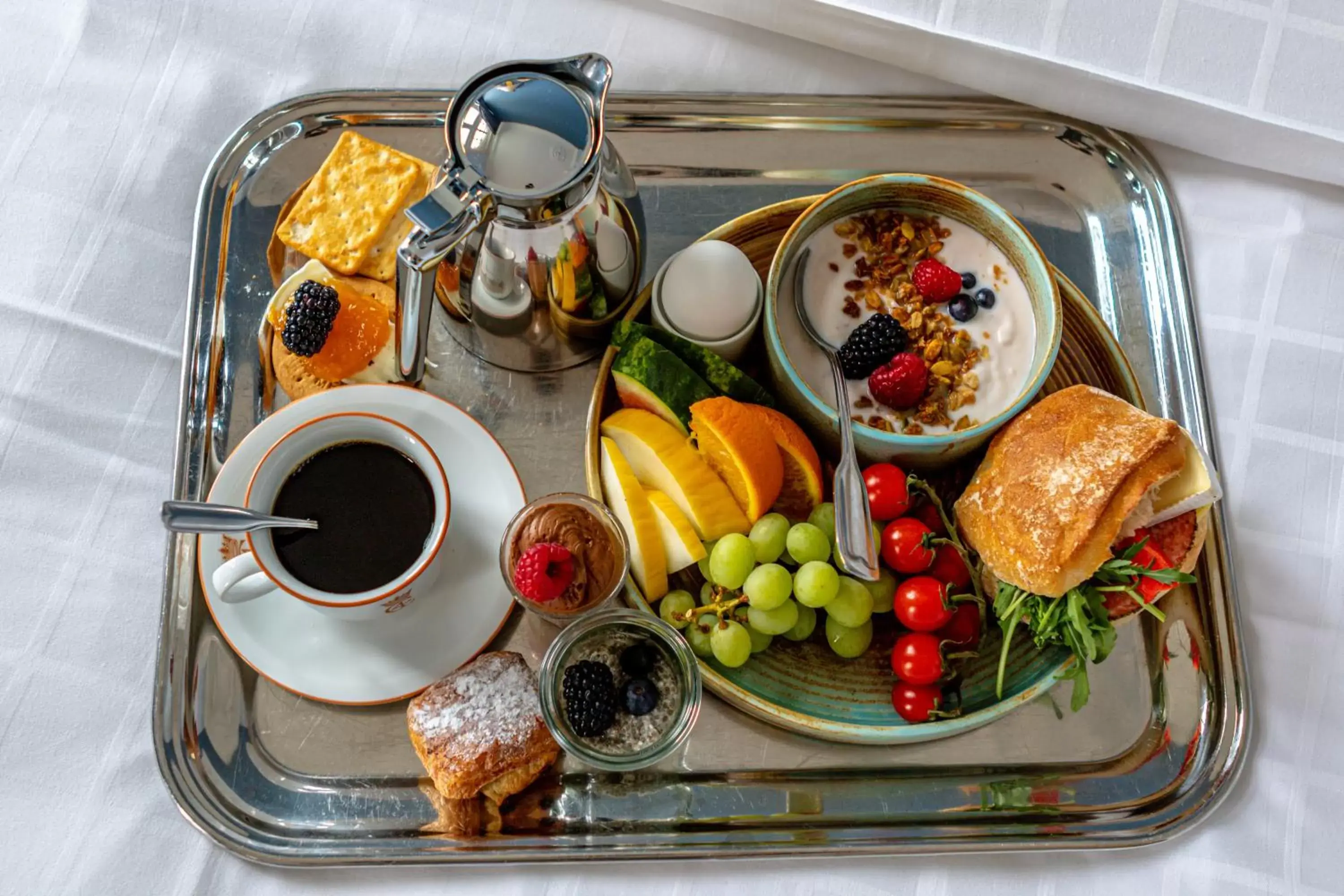 Buffet breakfast in First Hotel Christian IV