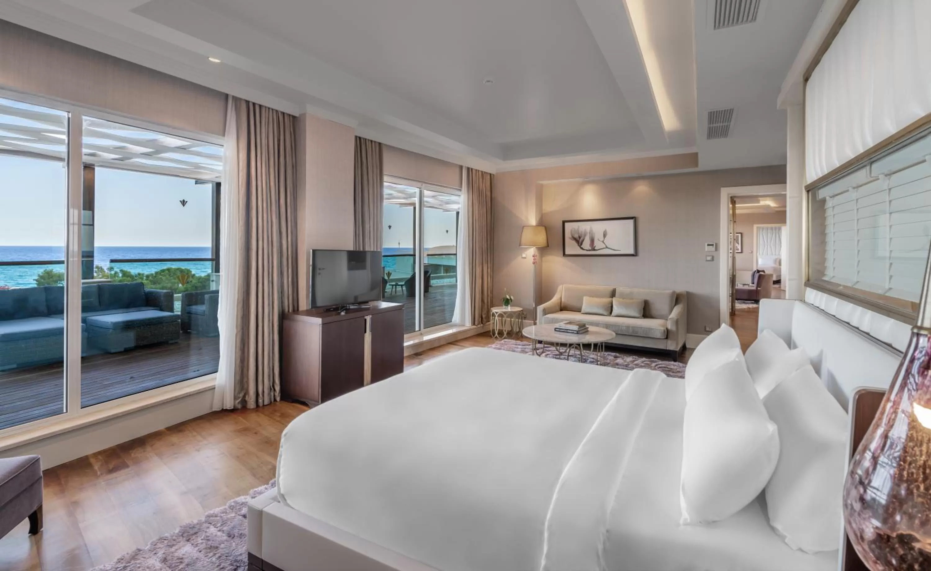 Bedroom, Bed in Rixos Premium Tekirova - The Land of Legends Access