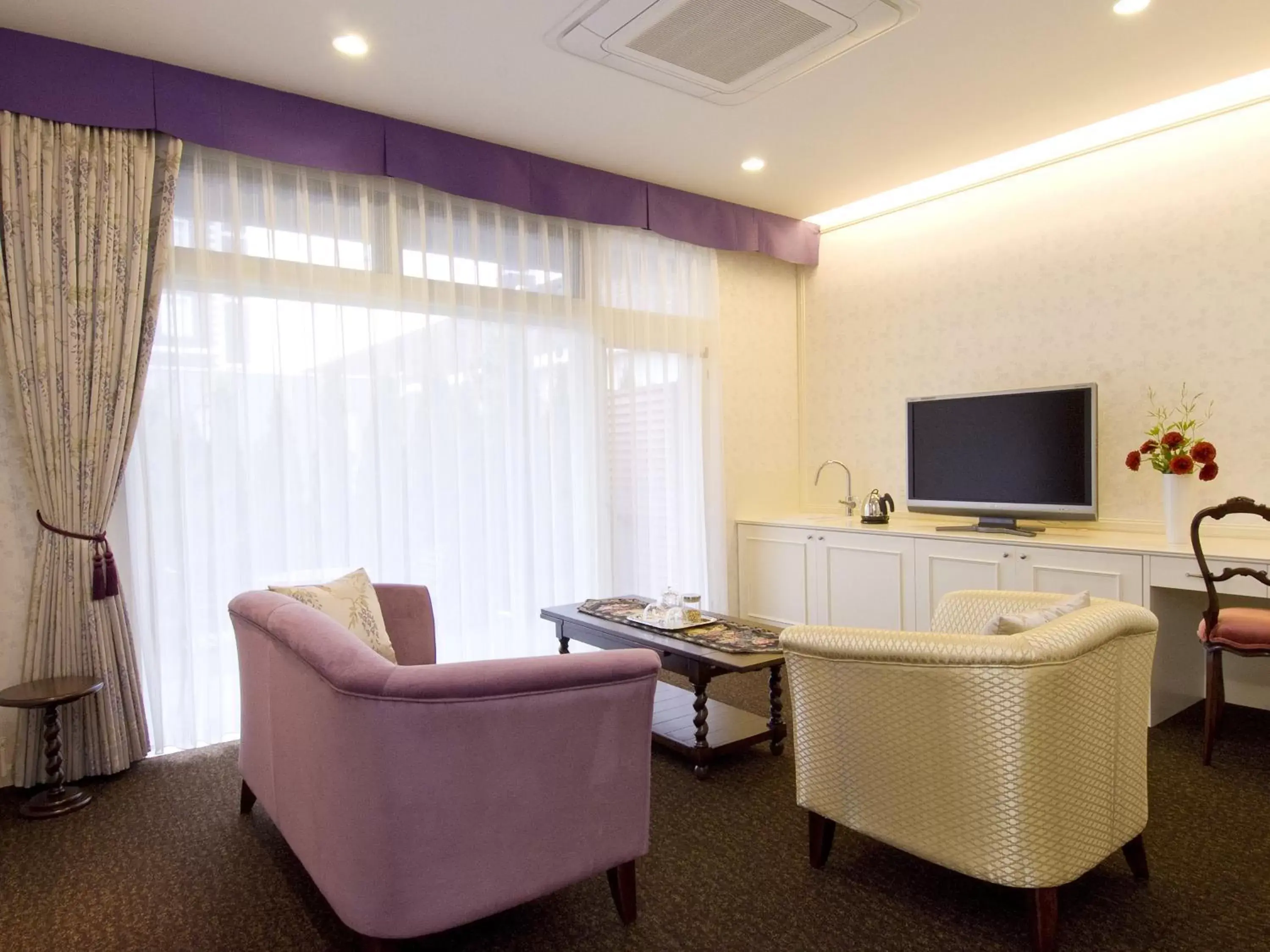 Living room, Seating Area in Wellness Forest Nasu