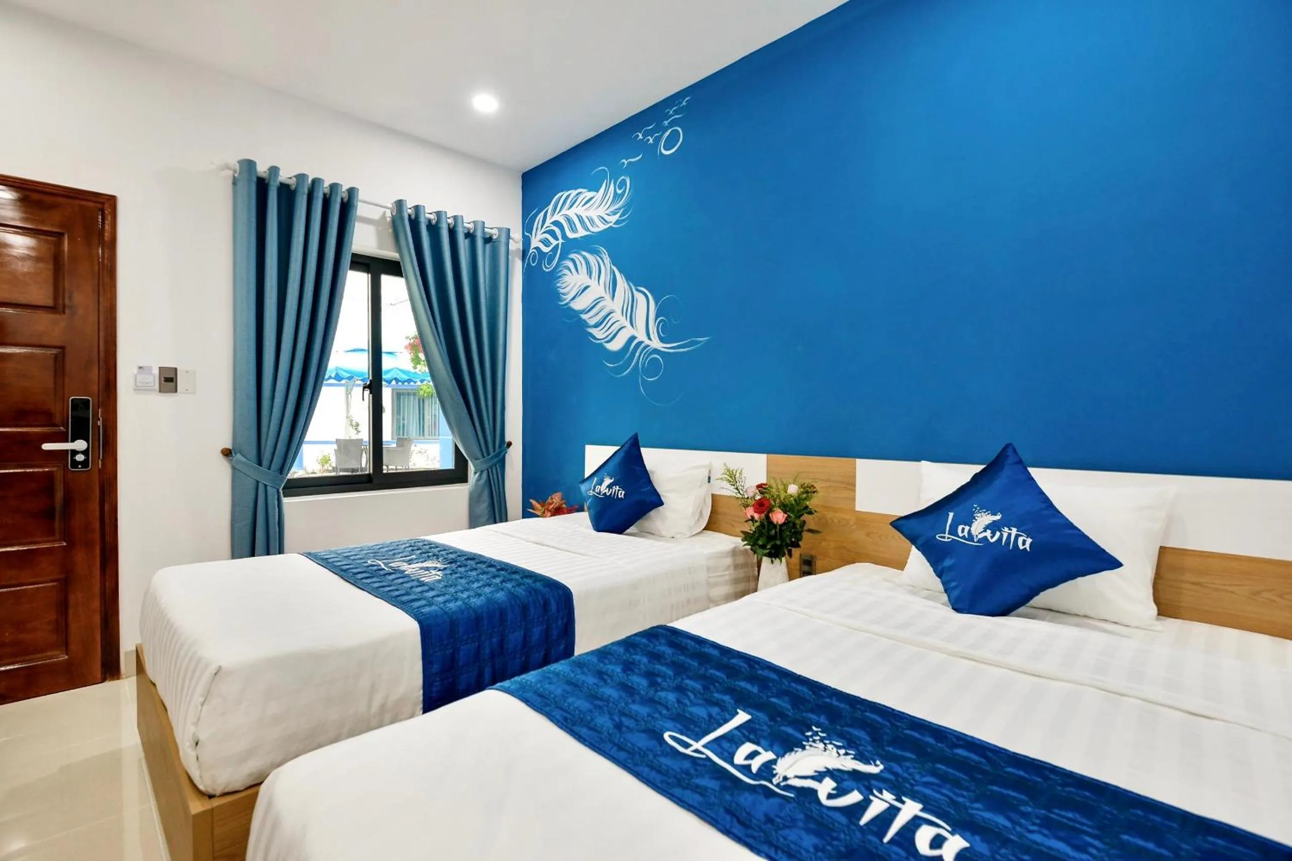 Bed in La Vita Hotel