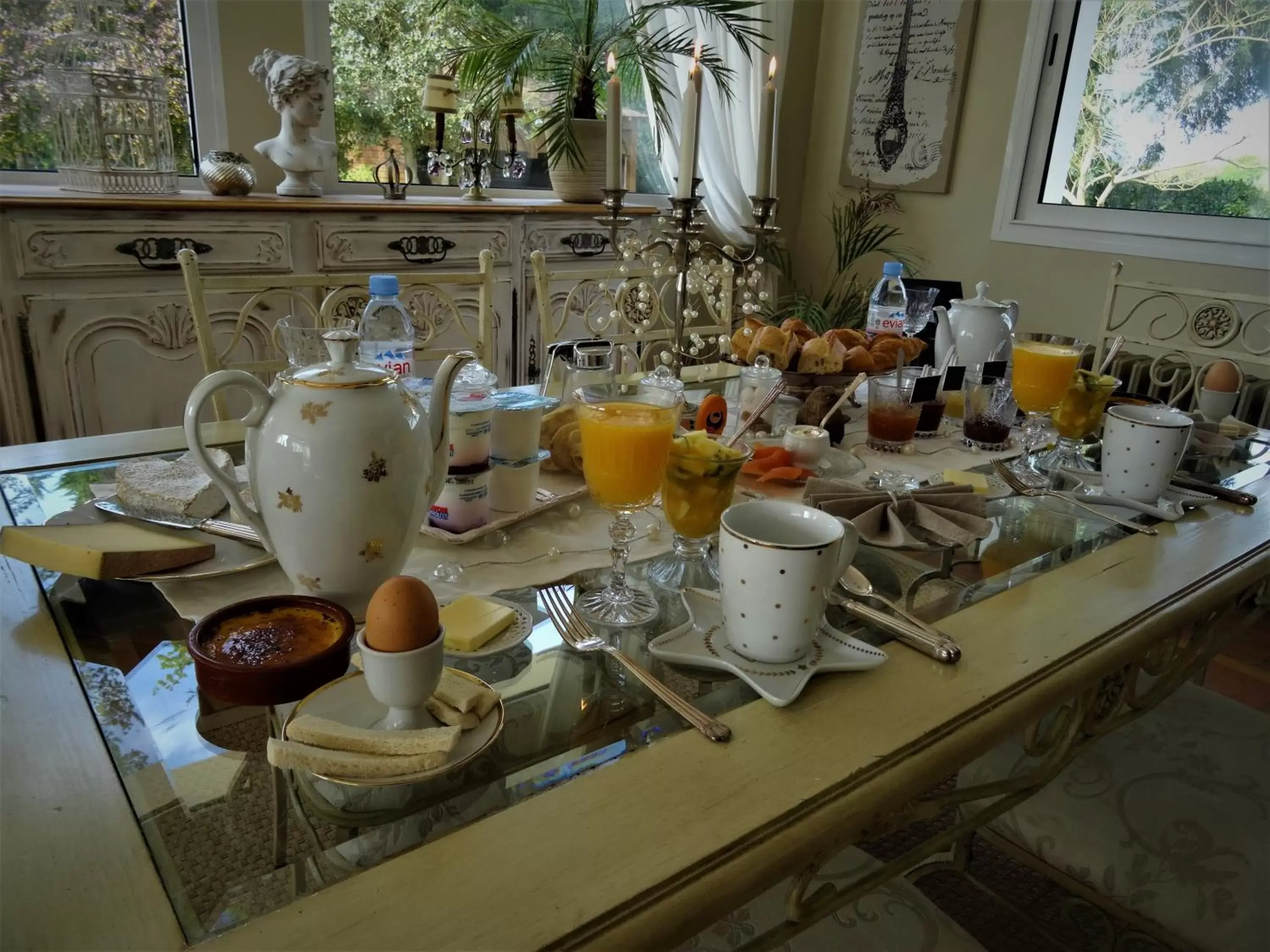 Continental breakfast, Breakfast in Villa La Clef Des Champs